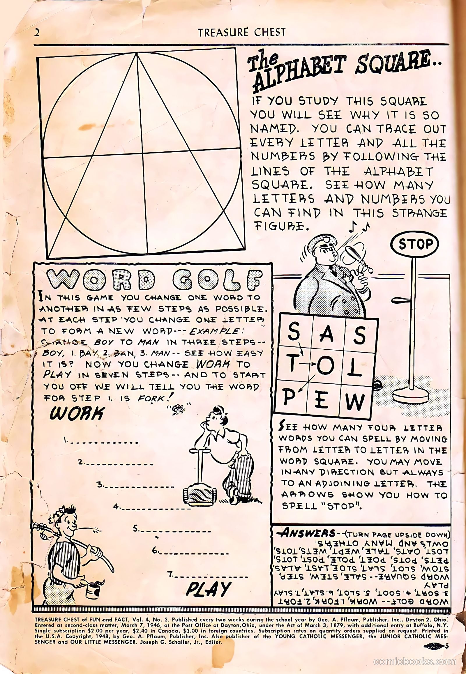 Treasure Chest of Fun and Fact #3 (1948) — page 2 of 37