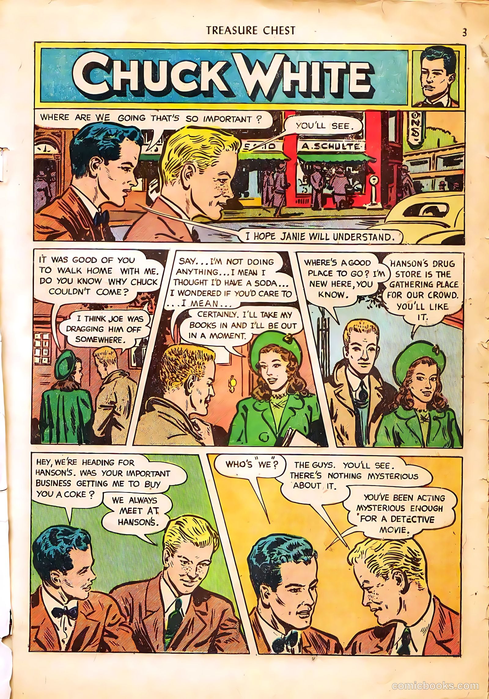 Treasure Chest of Fun and Fact #3 (1948) — page 3 of 37