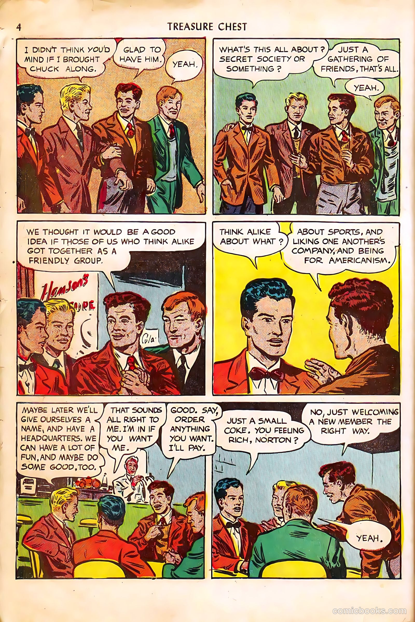 Treasure Chest of Fun and Fact #3 (1948) — page 4 of 37