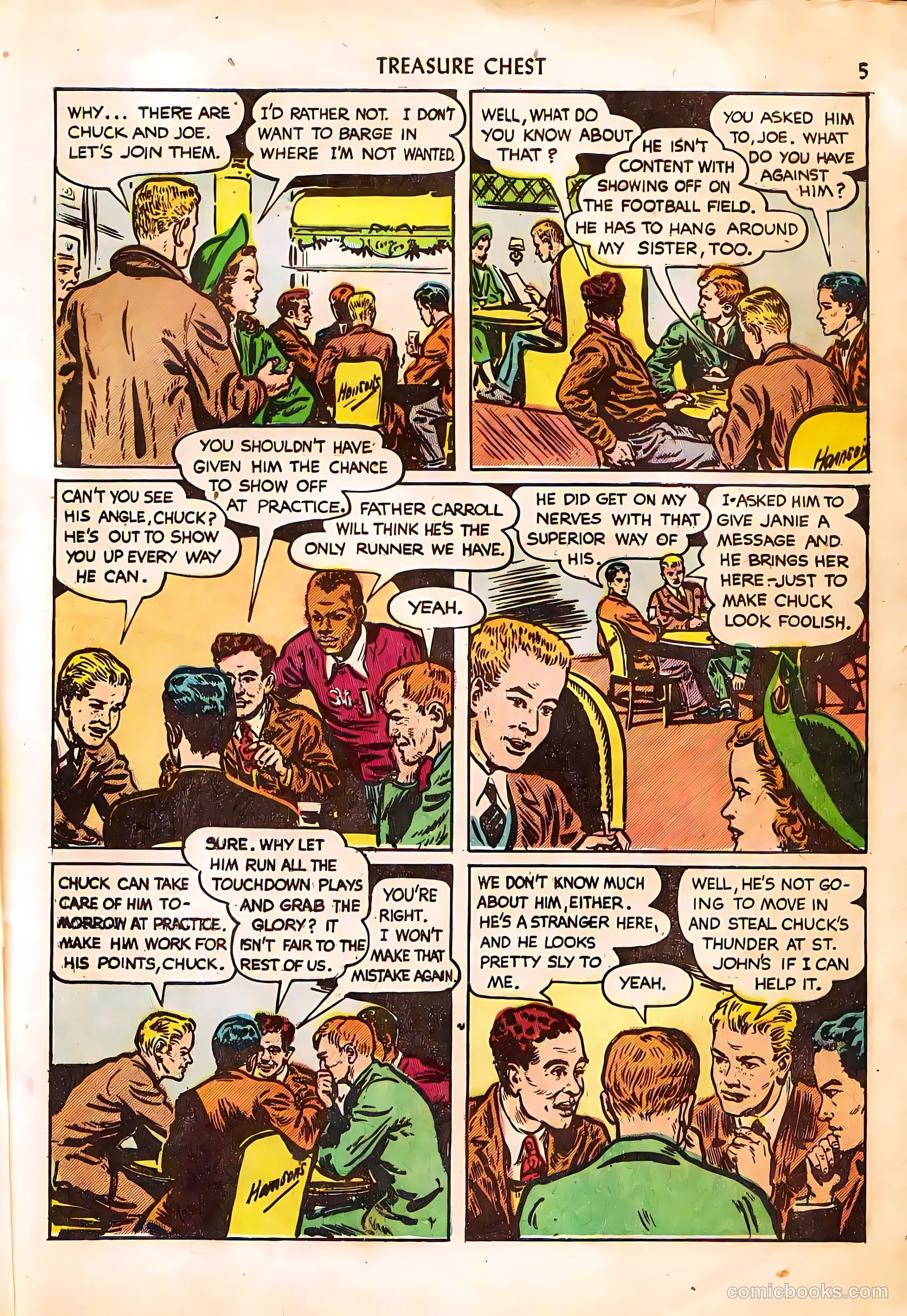 Treasure Chest of Fun and Fact #3 (1948) — page 5 of 37