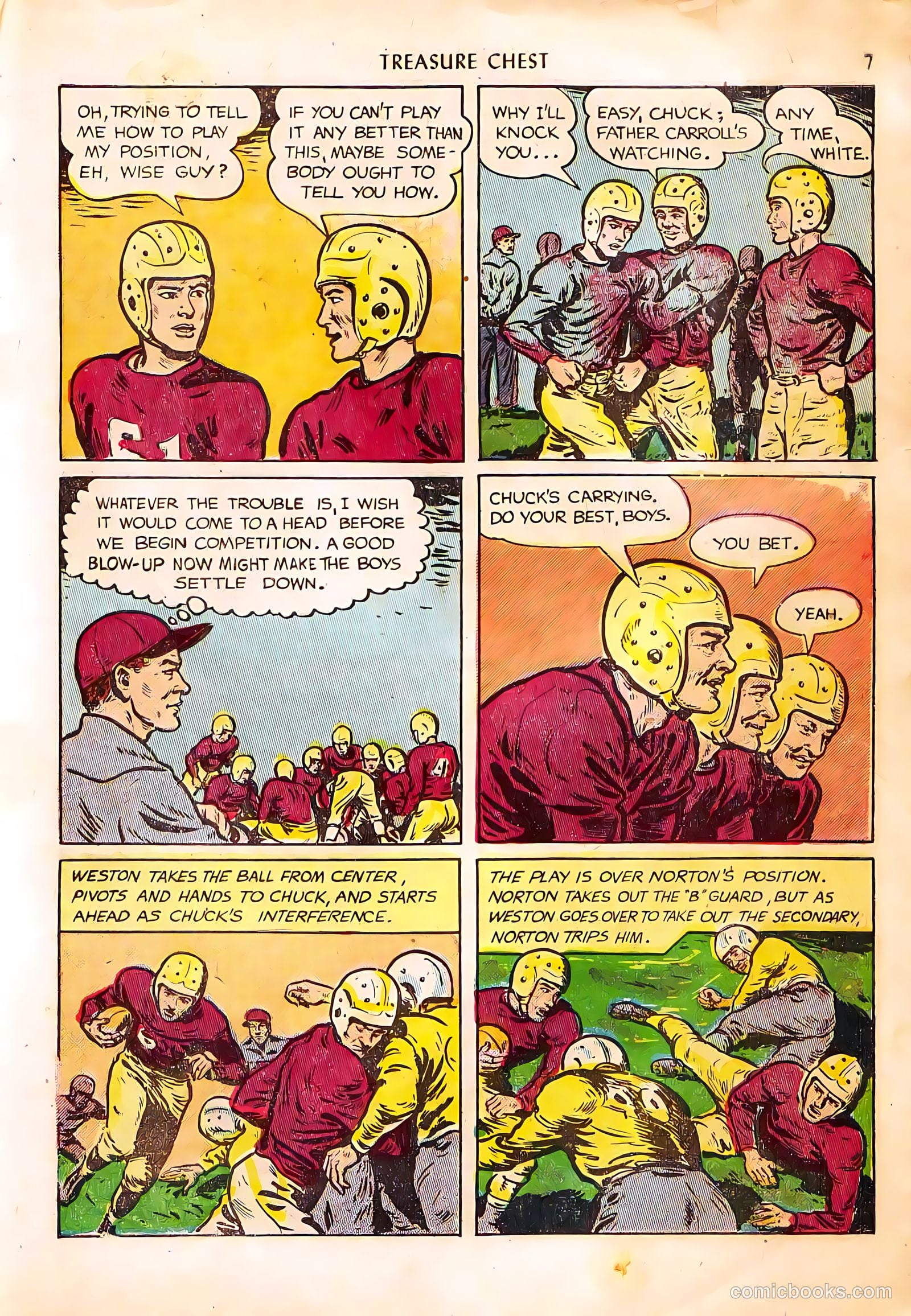 Treasure Chest of Fun and Fact #3 (1948) — page 7 of 37