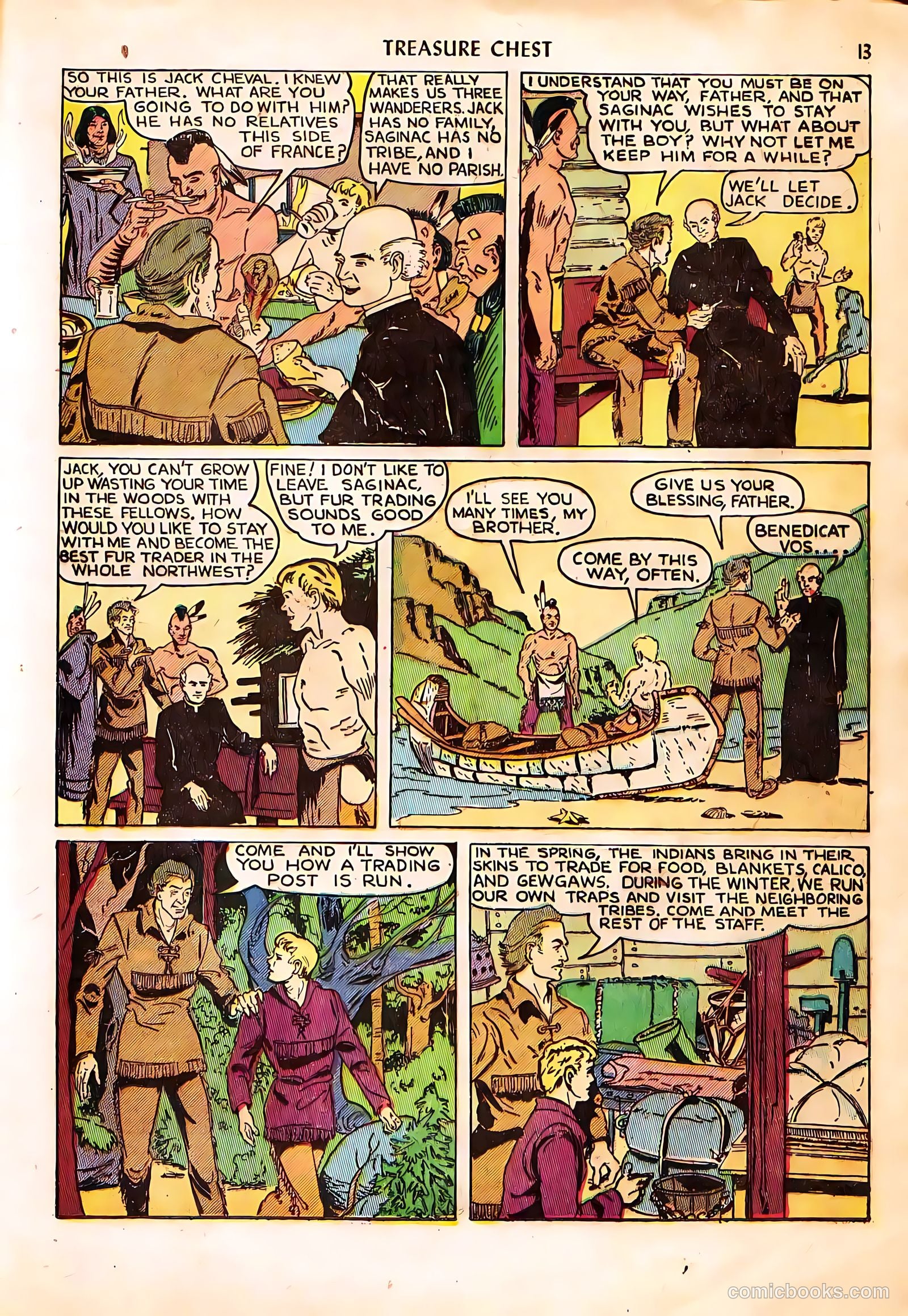 Treasure Chest of Fun and Fact #3 (1948) — page 13 of 37