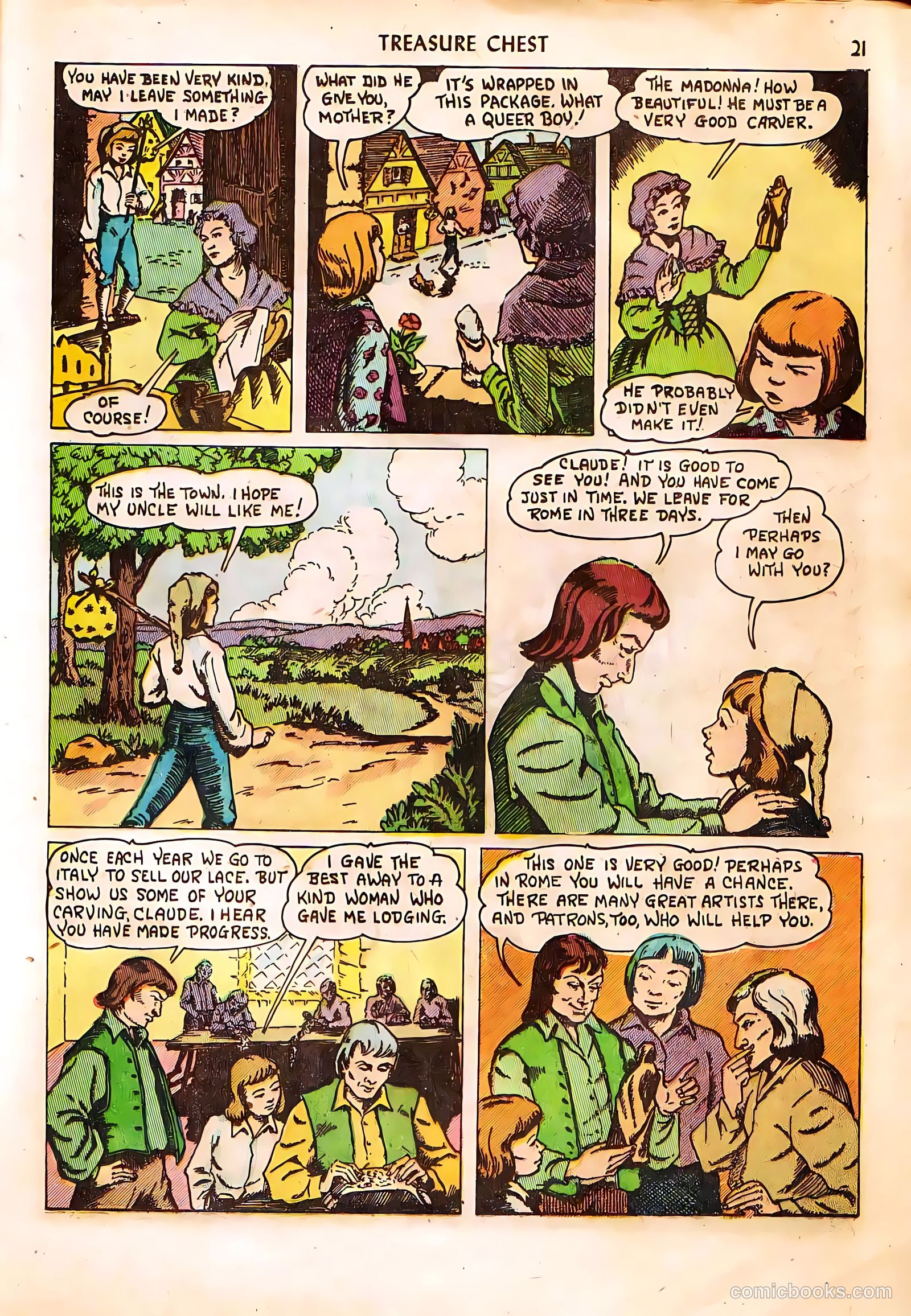 Treasure Chest of Fun and Fact #3 (1948) — page 22 of 37