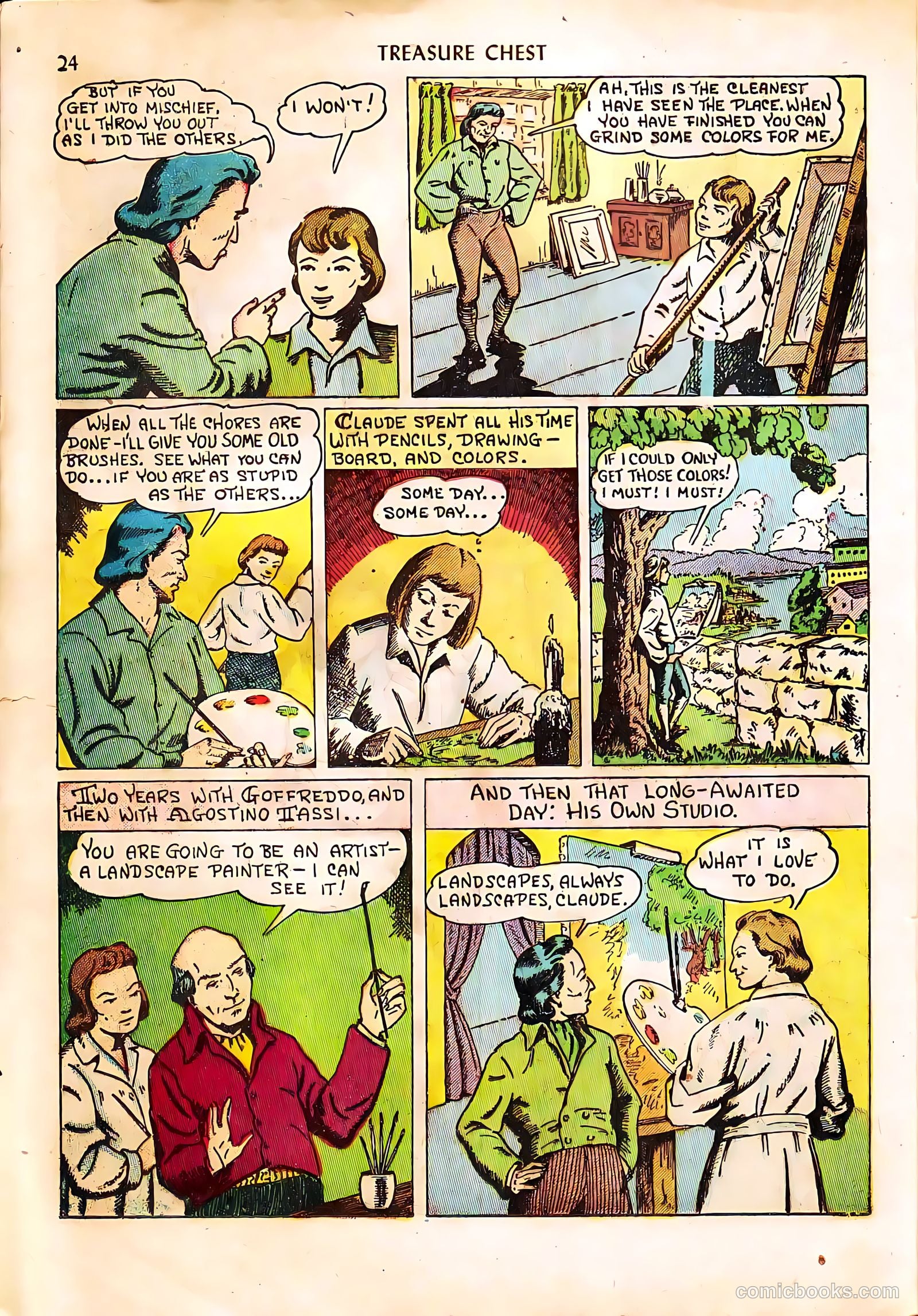Treasure Chest of Fun and Fact #3 (1948) — page 25 of 37