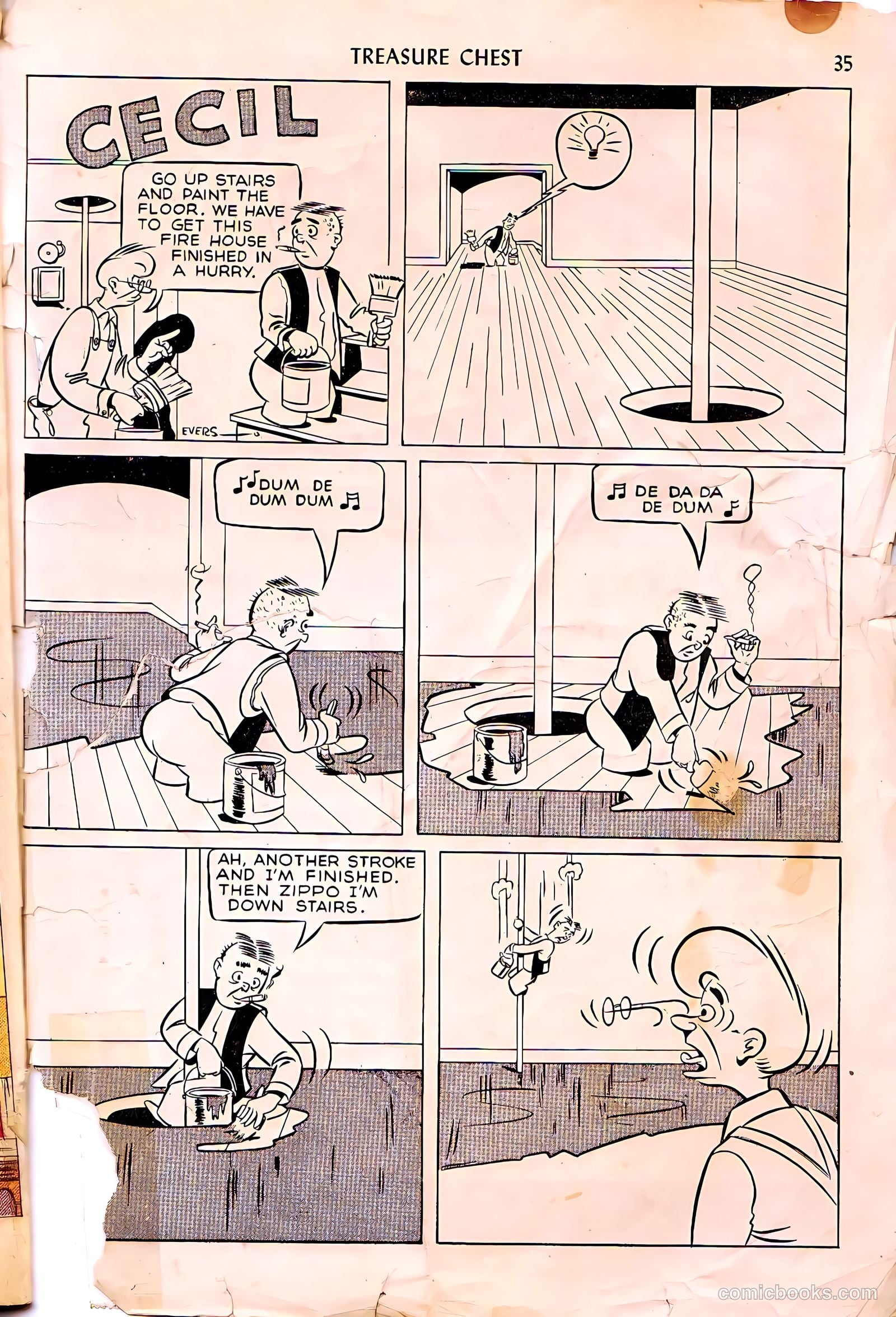 Treasure Chest of Fun and Fact #3 (1948) — page 36 of 37