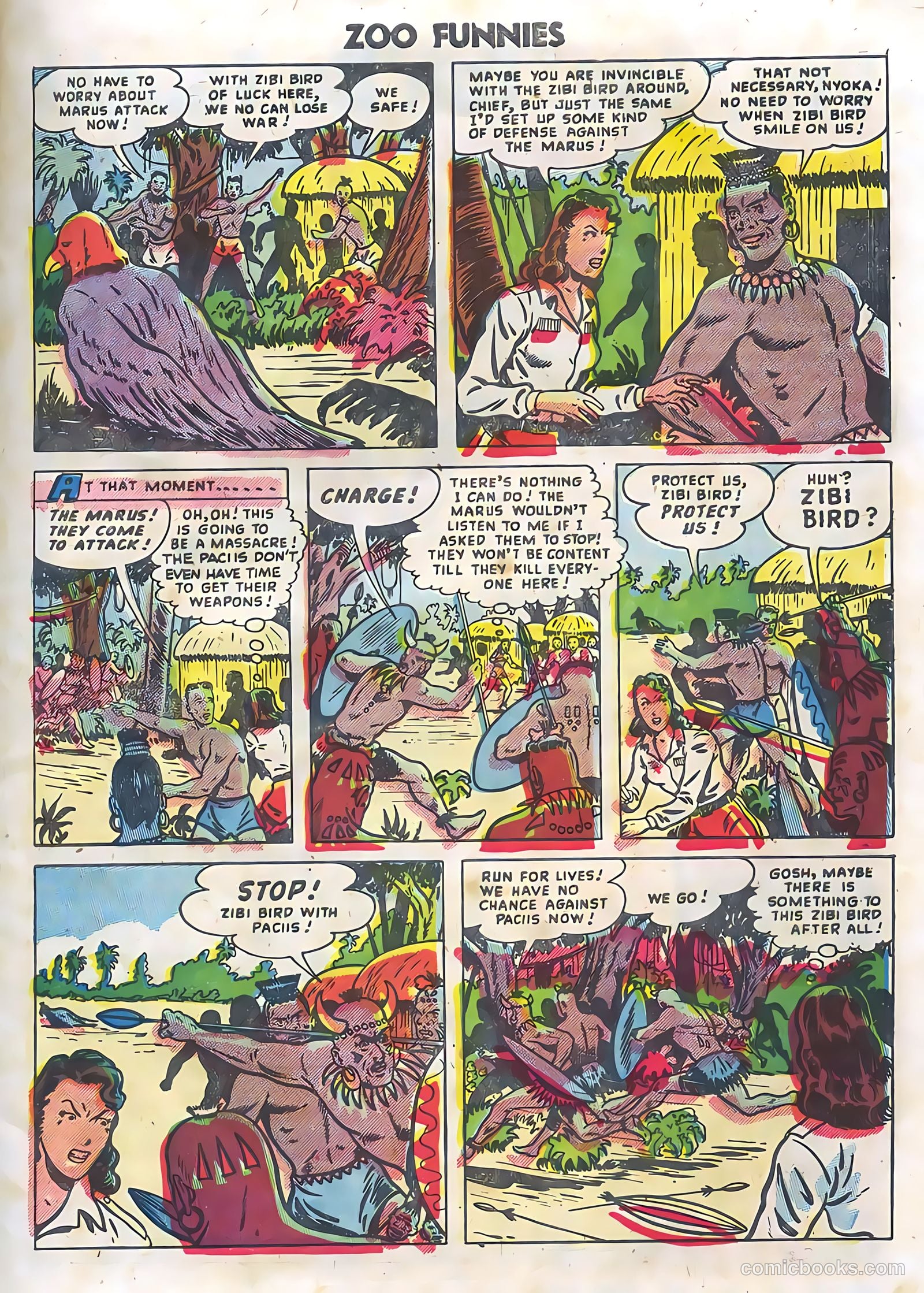 Zoo Funnies v2 #12 (1956) — page 5 of 36