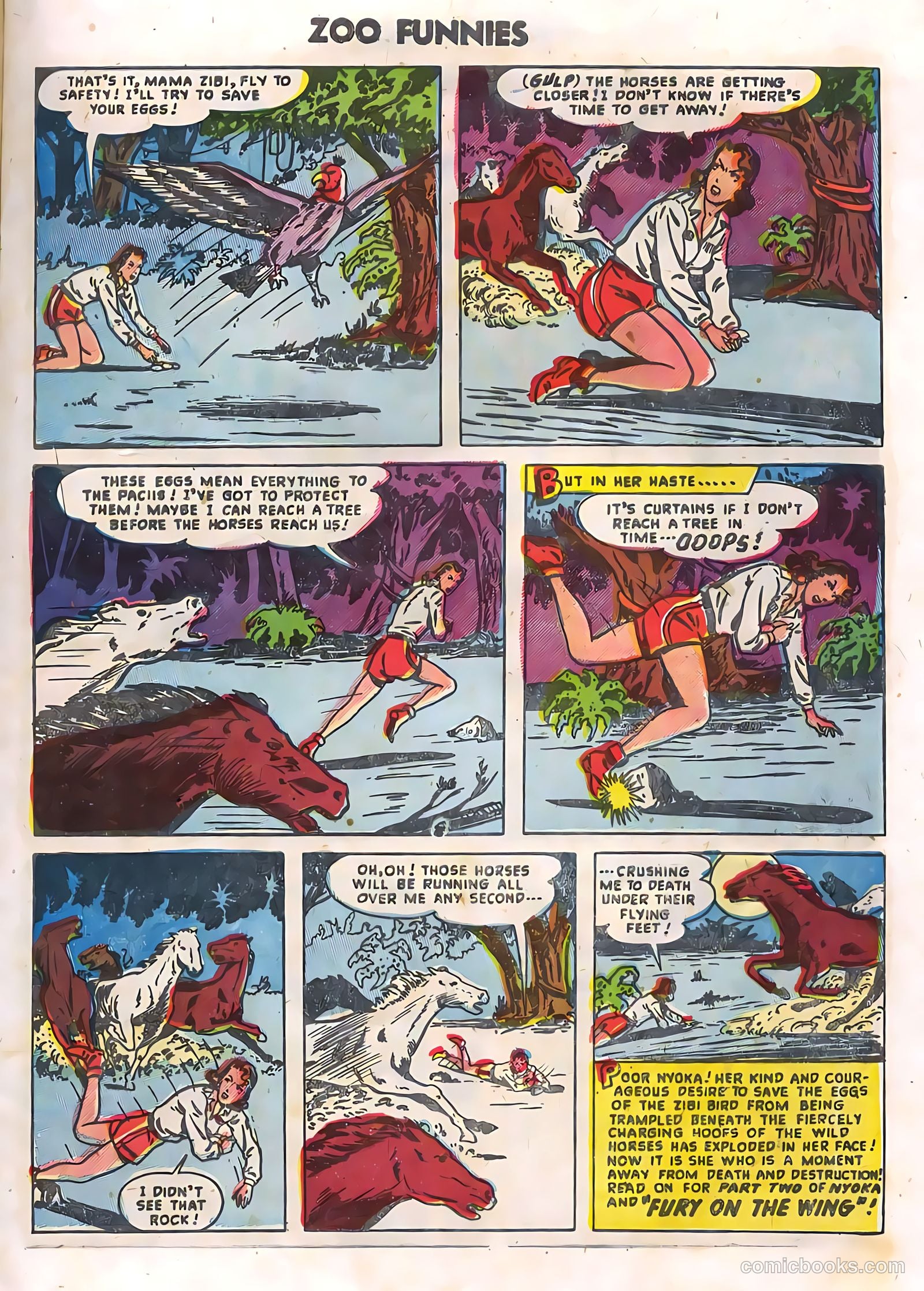Zoo Funnies v2 #12 (1956) — page 9 of 36