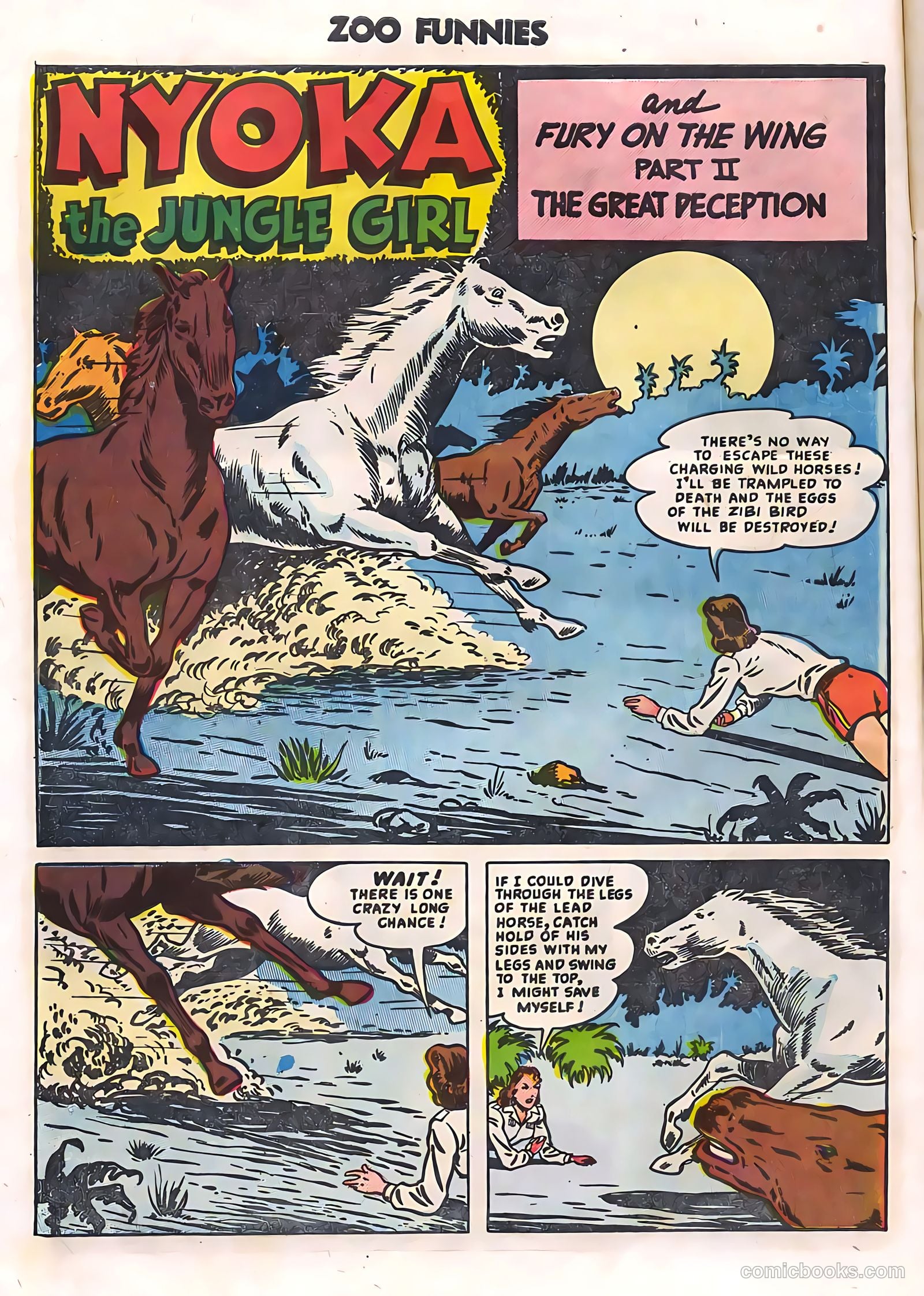 Zoo Funnies v2 #12 (1956) — page 10 of 36
