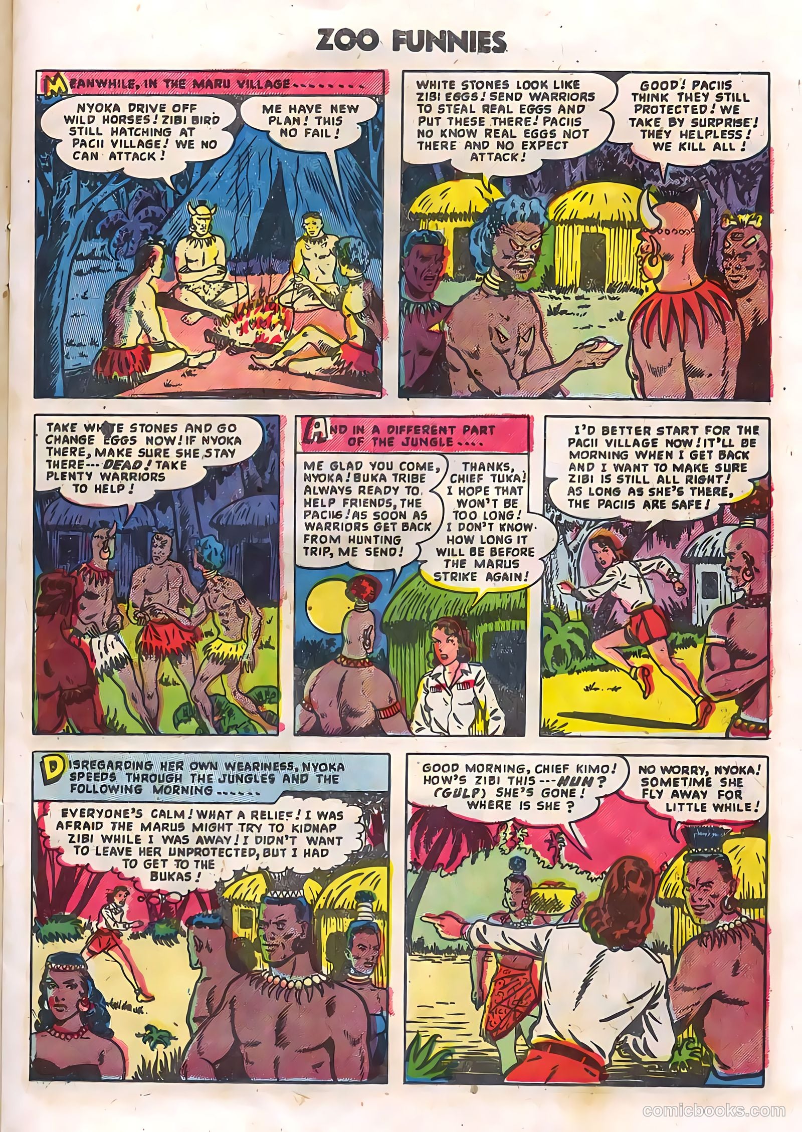 Zoo Funnies v2 #12 (1956) — page 13 of 36