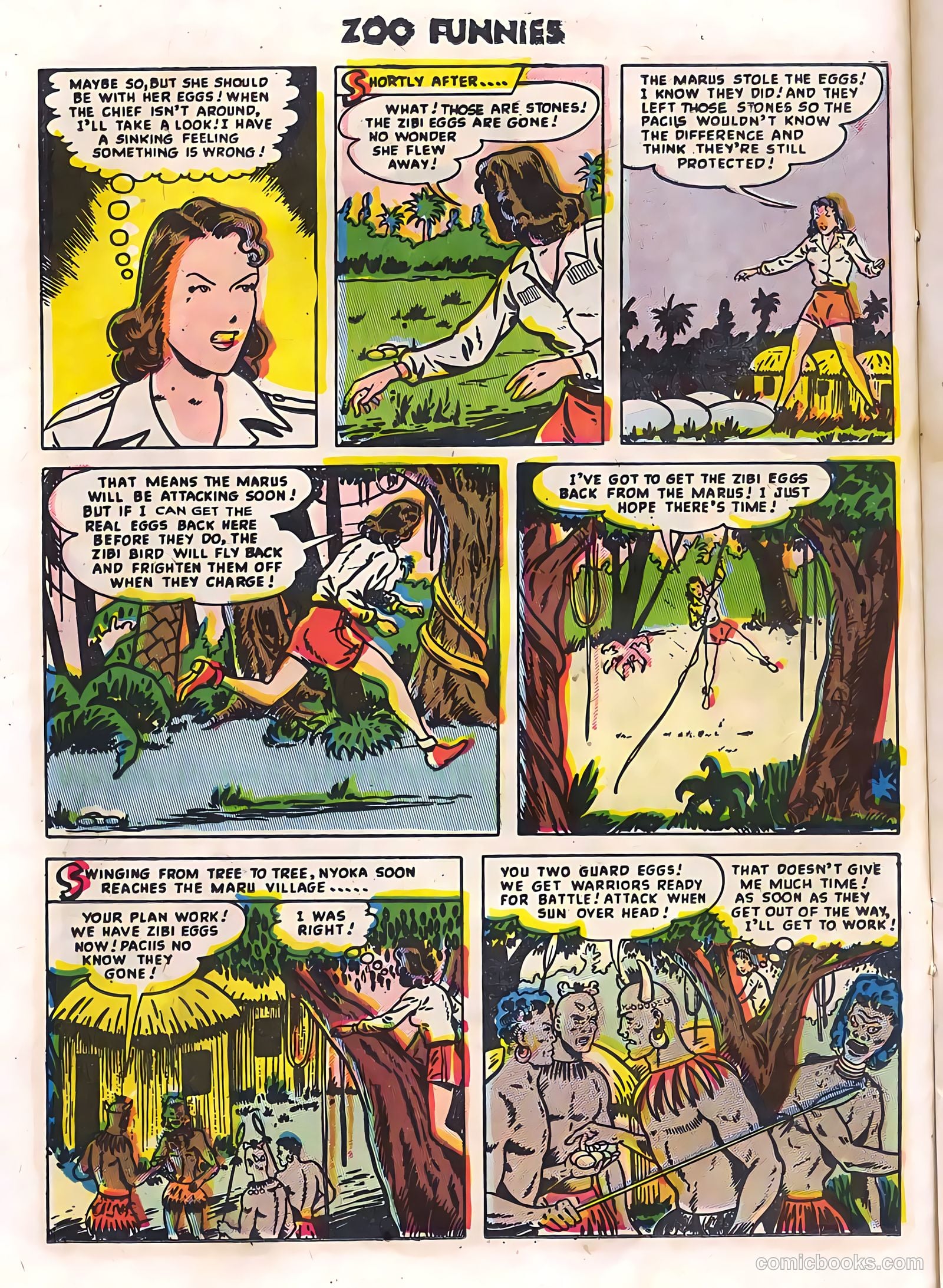 Zoo Funnies v2 #12 (1956) — page 14 of 36