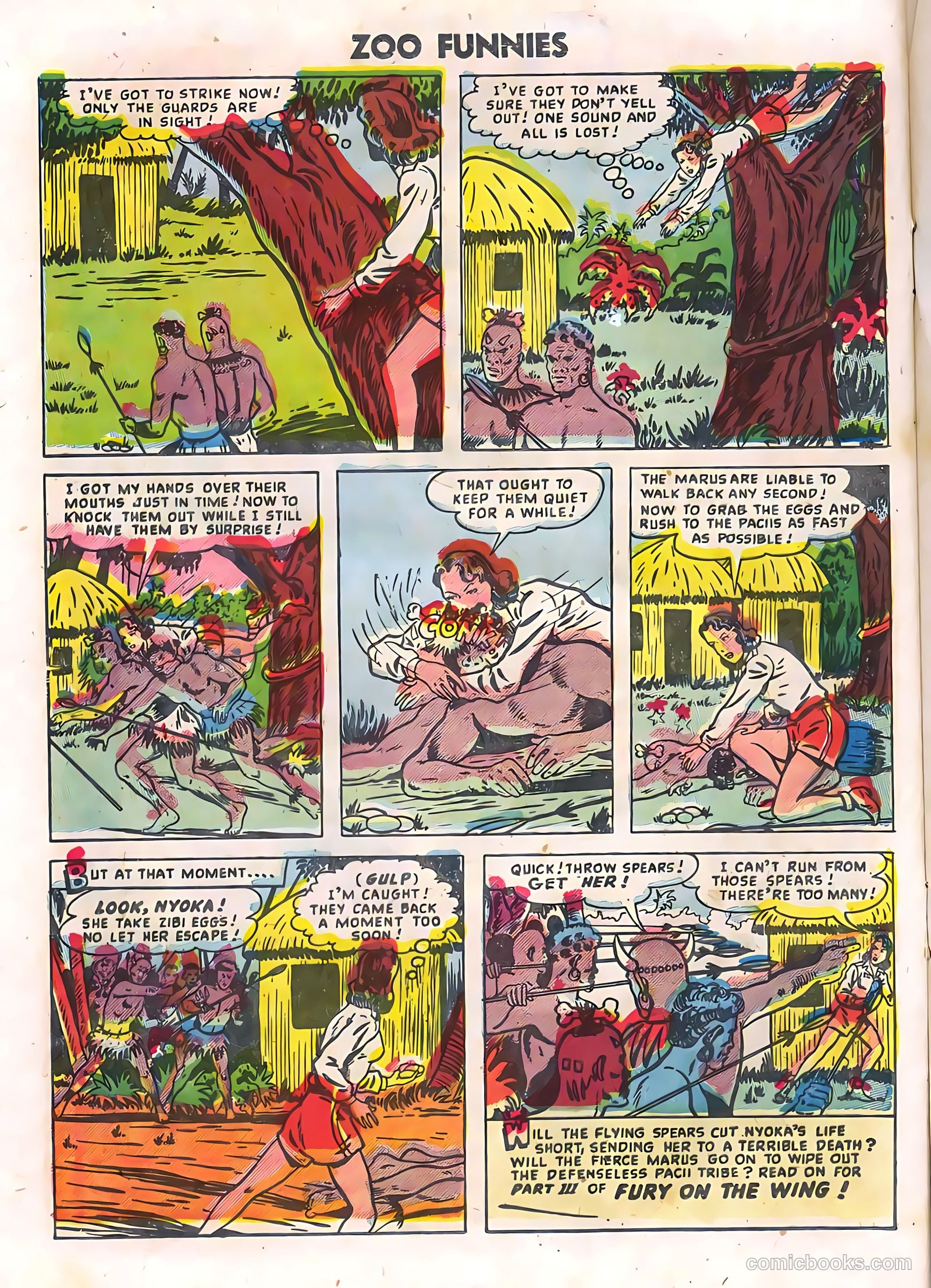 Zoo Funnies v2 #12 (1956) — page 16 of 36