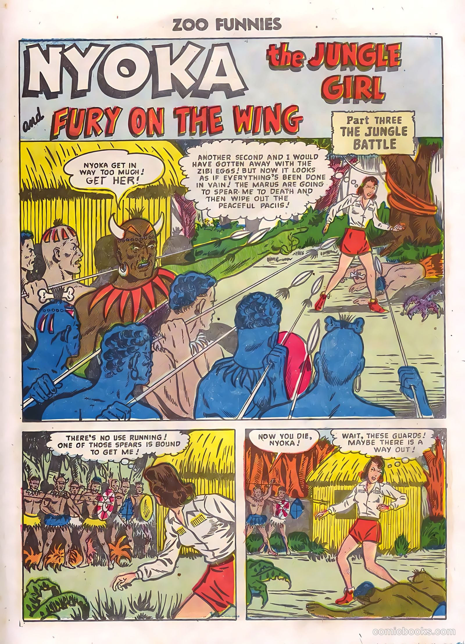 Zoo Funnies v2 #12 (1956) — page 19 of 36