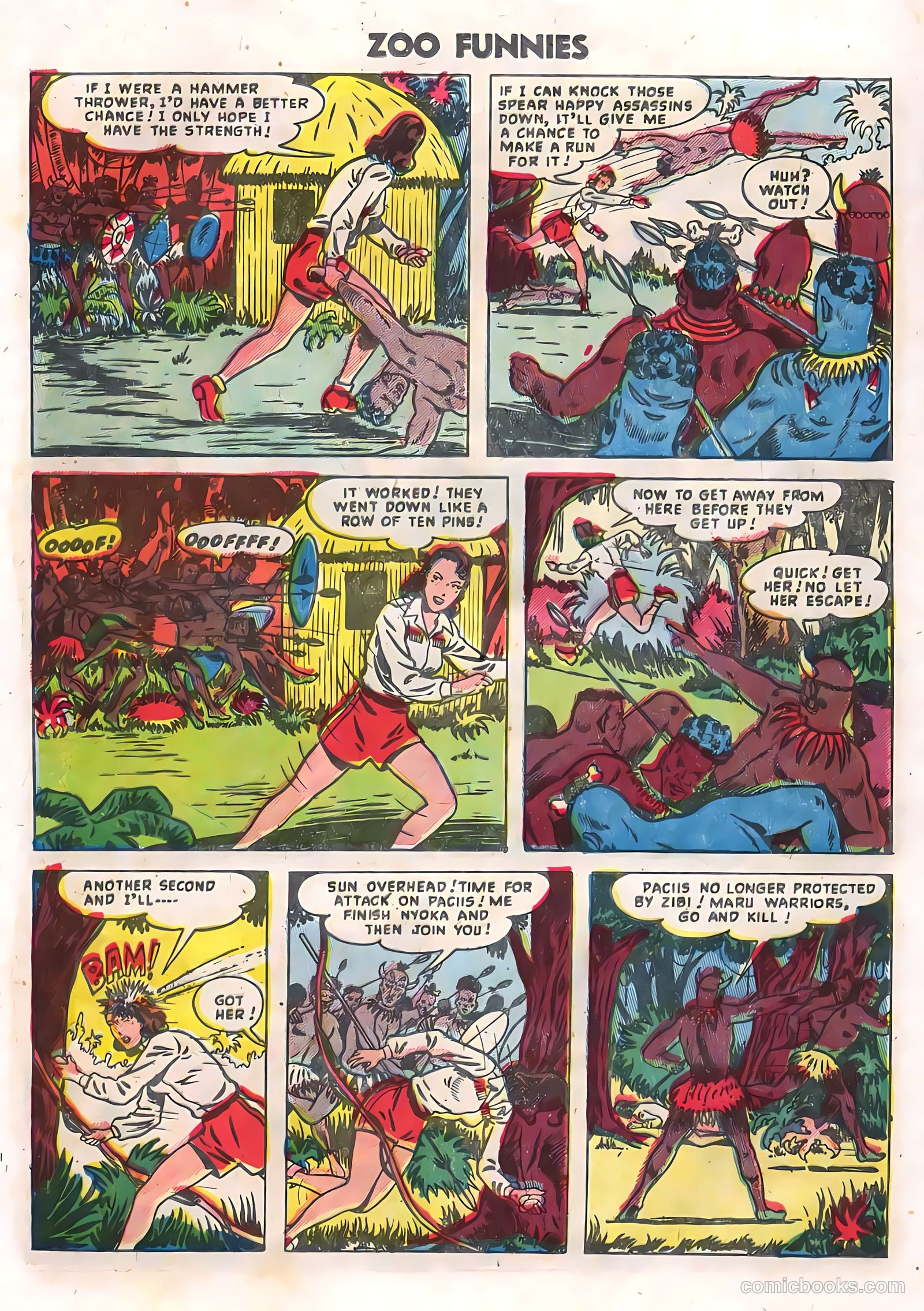 Zoo Funnies v2 #12 (1956) — page 20 of 36