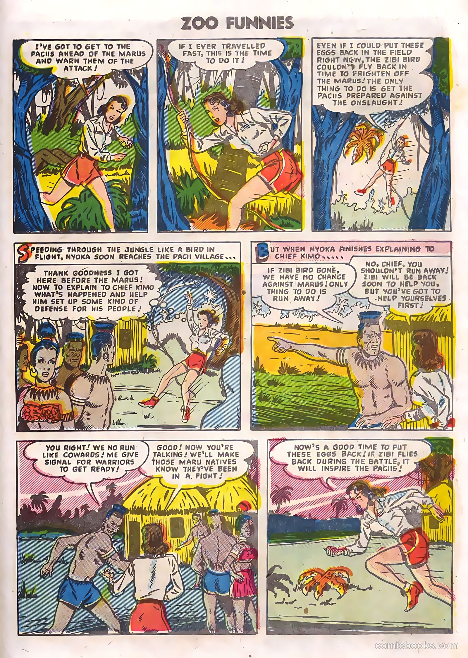 Zoo Funnies v2 #12 (1956) — page 23 of 36