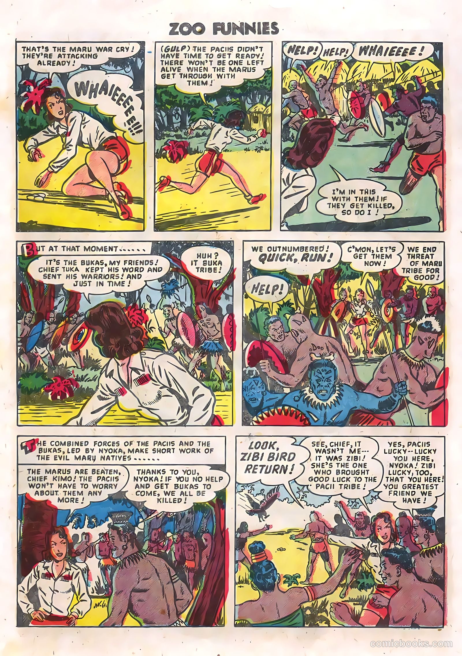 Zoo Funnies v2 #12 (1956) — page 24 of 36