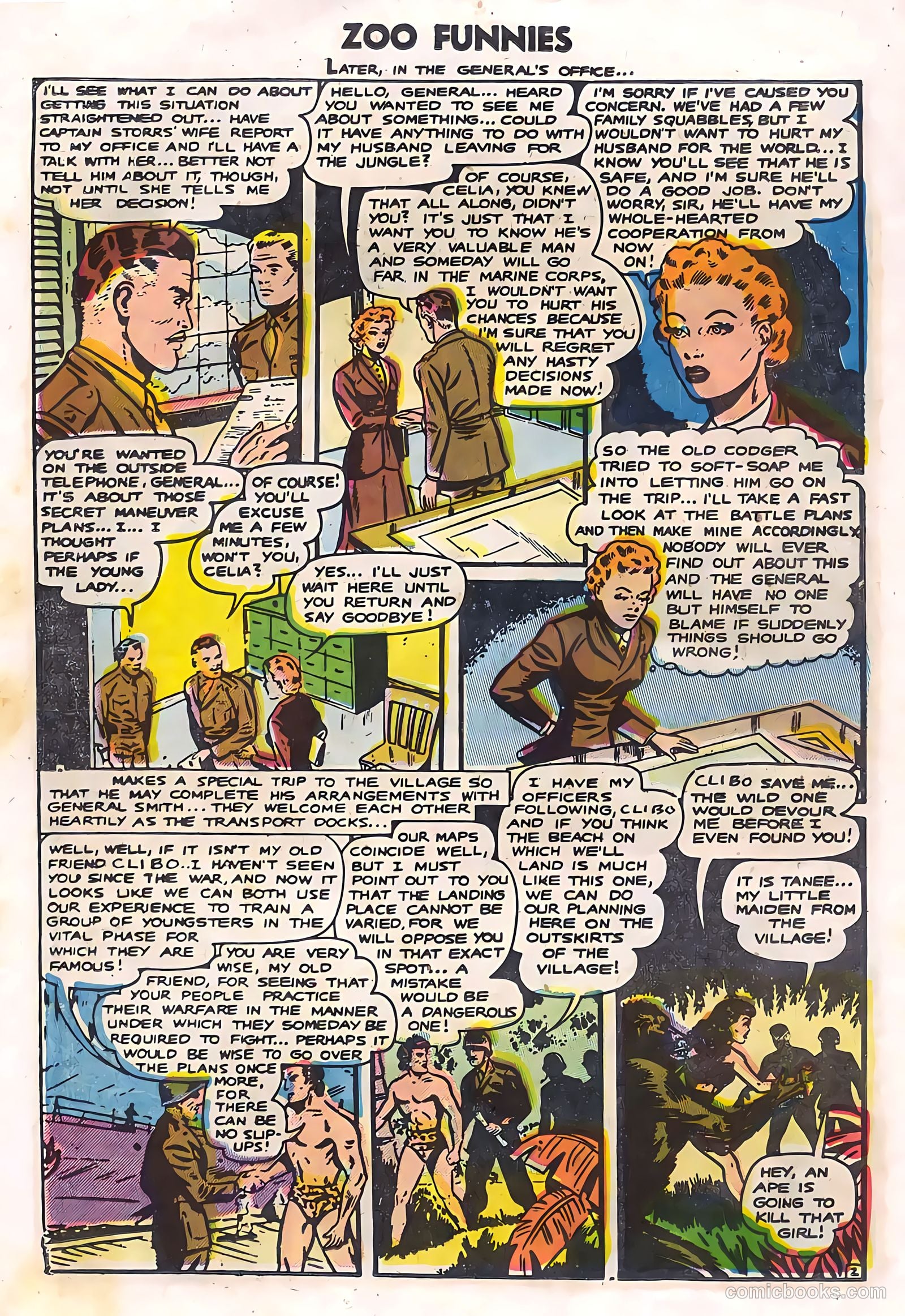 Zoo Funnies v2 #12 (1956) — page 26 of 36