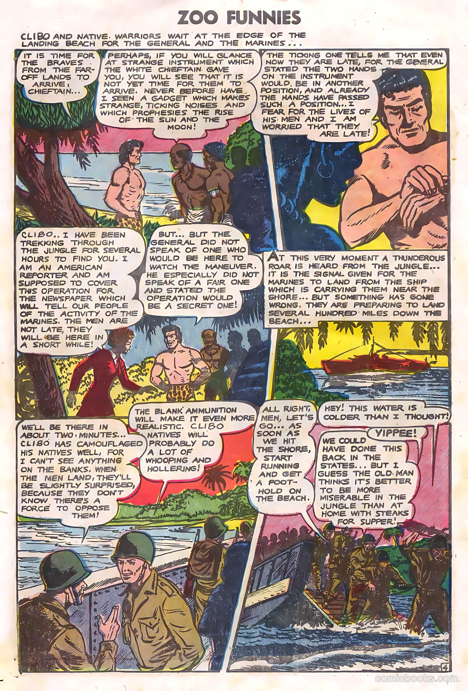 Zoo Funnies v2 #12 (1956) — page 28 of 36