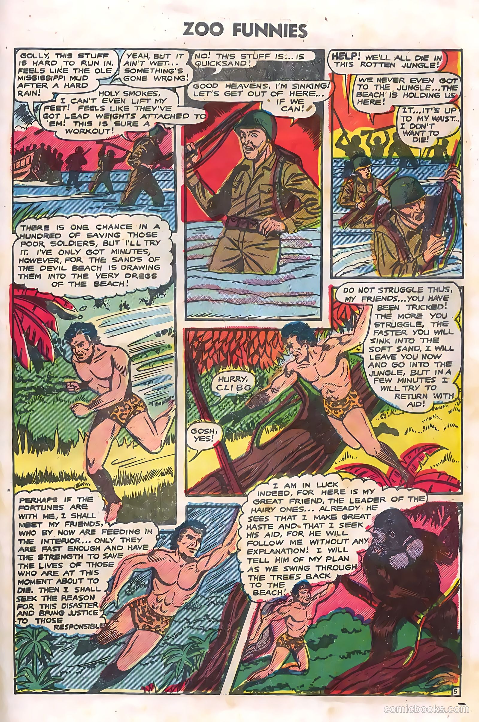 Zoo Funnies v2 #12 (1956) — page 29 of 36