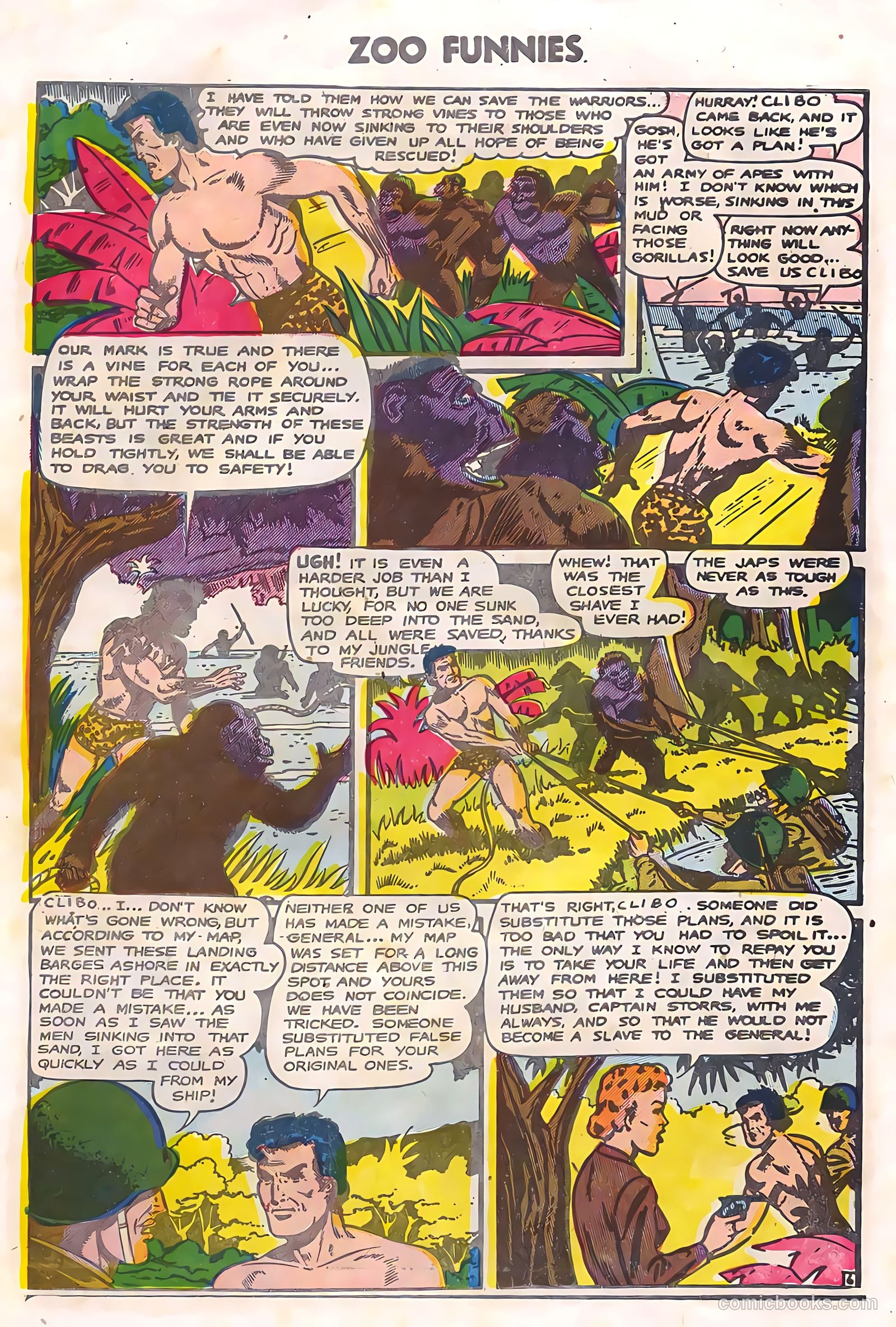 Zoo Funnies v2 #12 (1956) — page 30 of 36