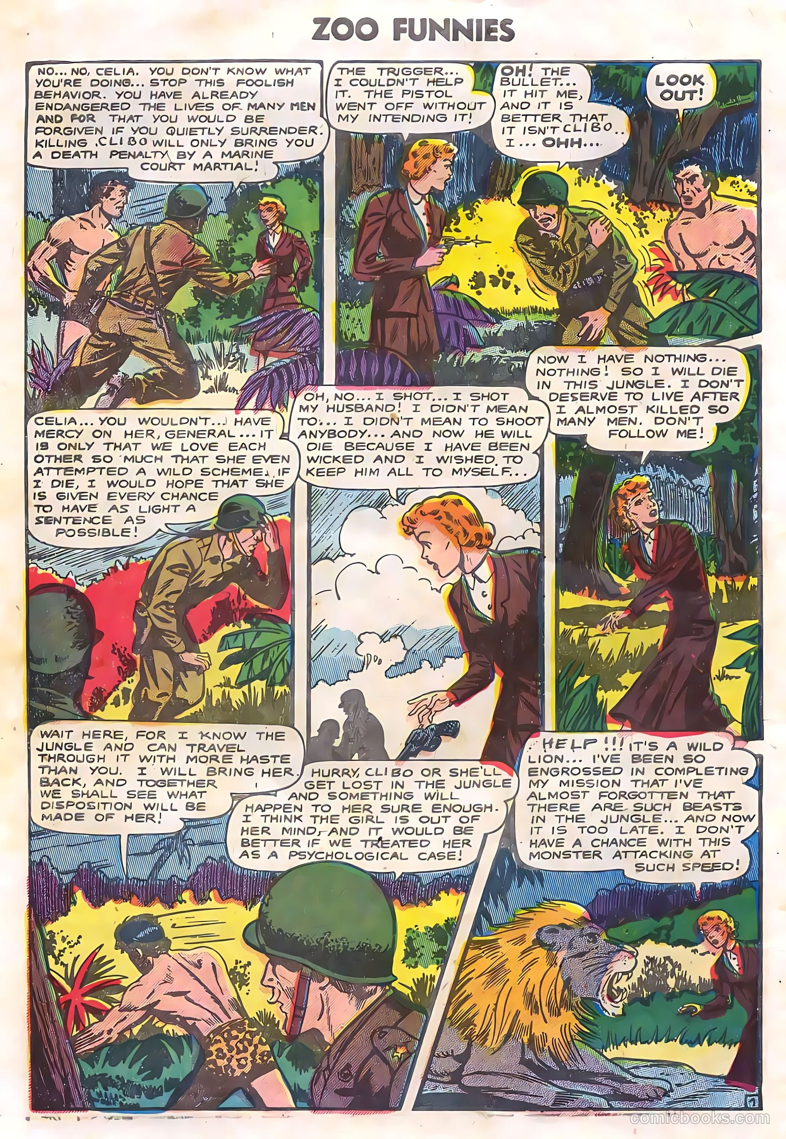 Zoo Funnies v2 #12 (1956) — page 32 of 36