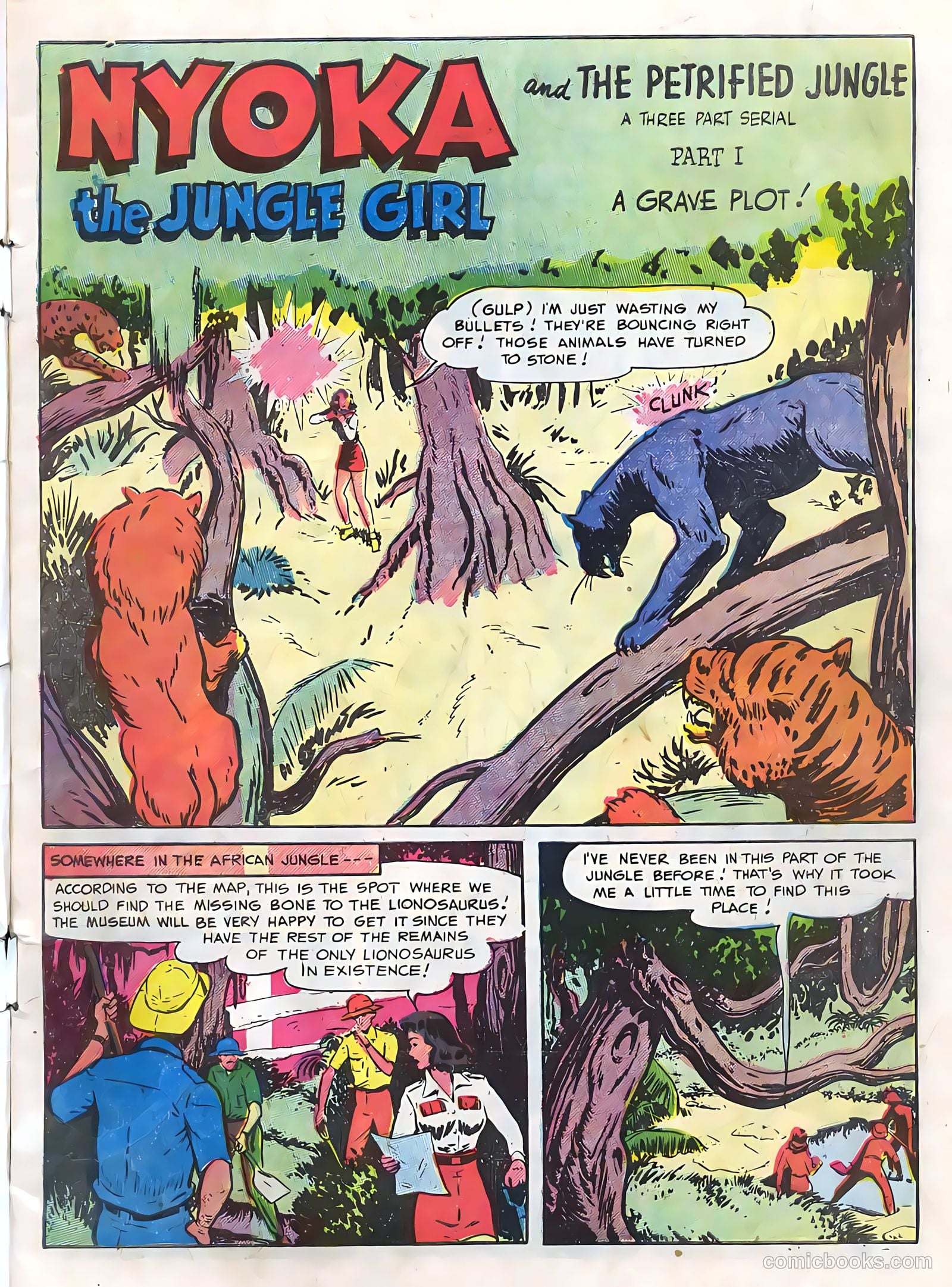 Zoo Funnies v2 #13 (1955) — page 3 of 36