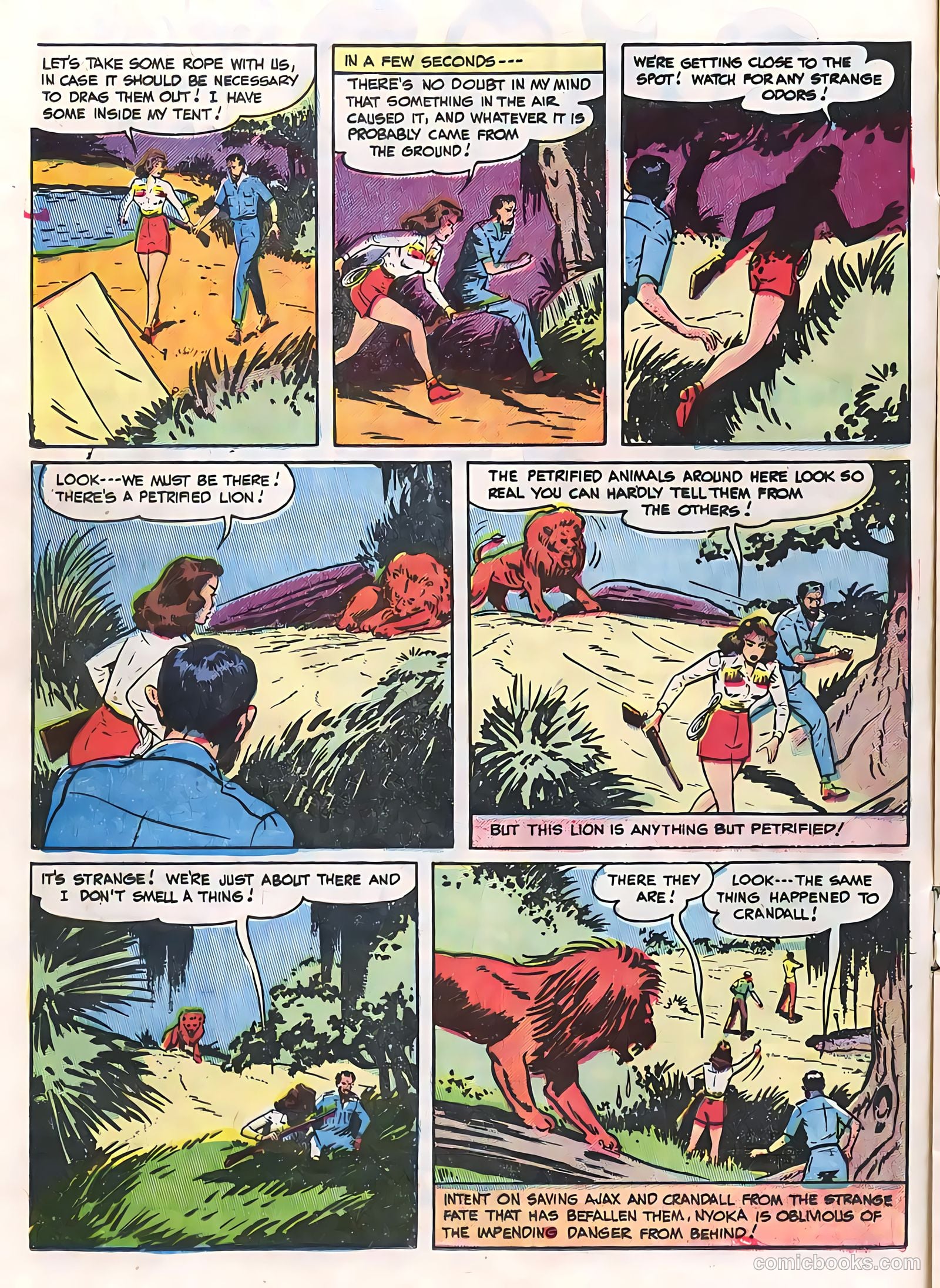 Zoo Funnies v2 #13 (1955) — page 16 of 36