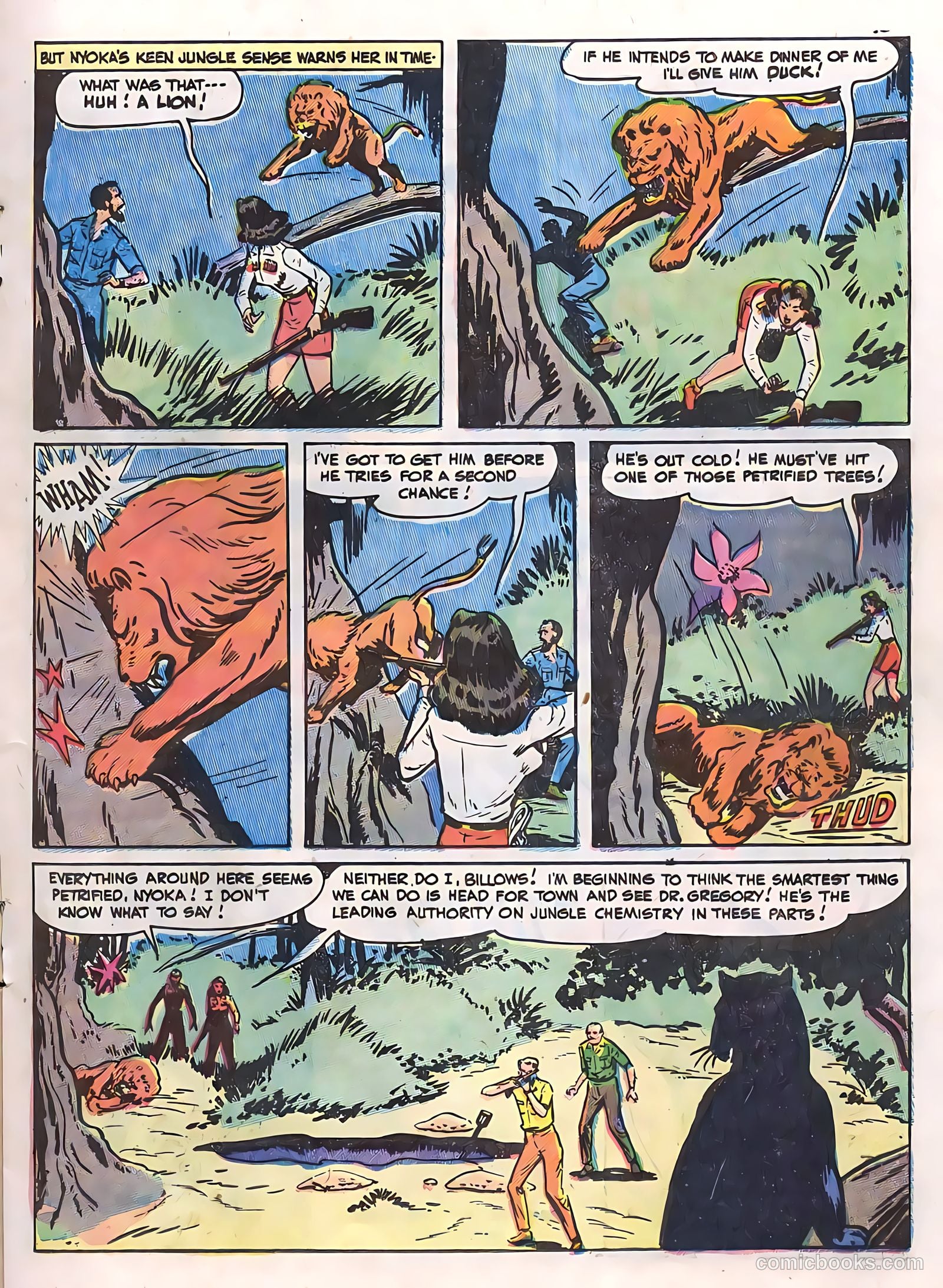 Zoo Funnies v2 #13 (1955) — page 17 of 36