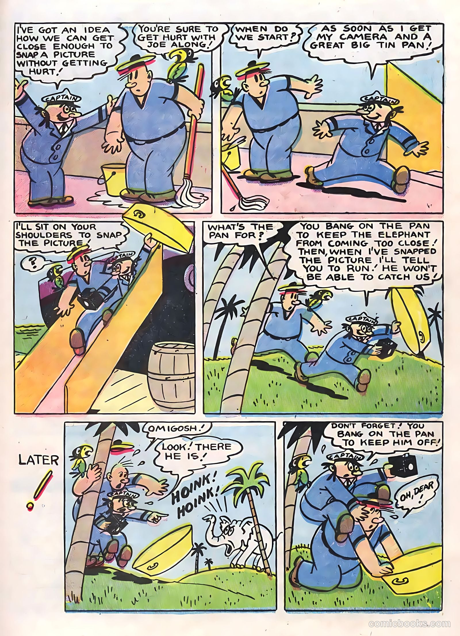 Zoo Funnies v2 #13 (1955) — page 21 of 36