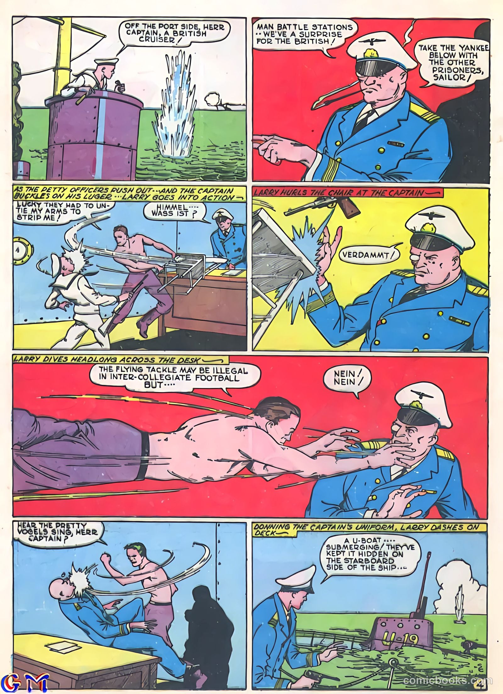 Exciting Comics #11 (1941) — page 20 of 68