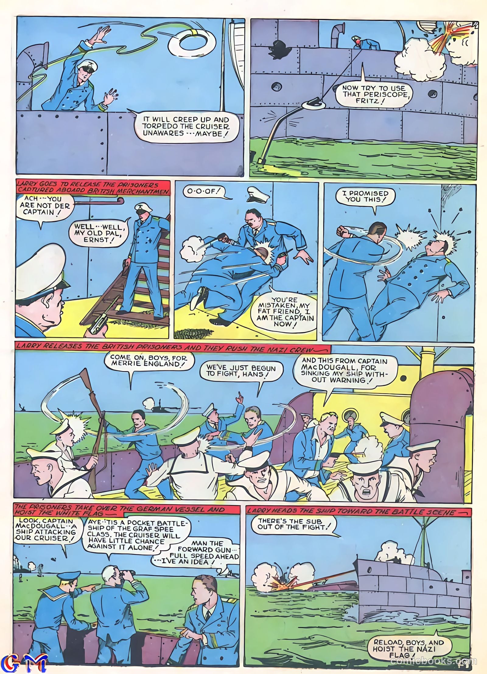 Exciting Comics #11 (1941) — page 21 of 68