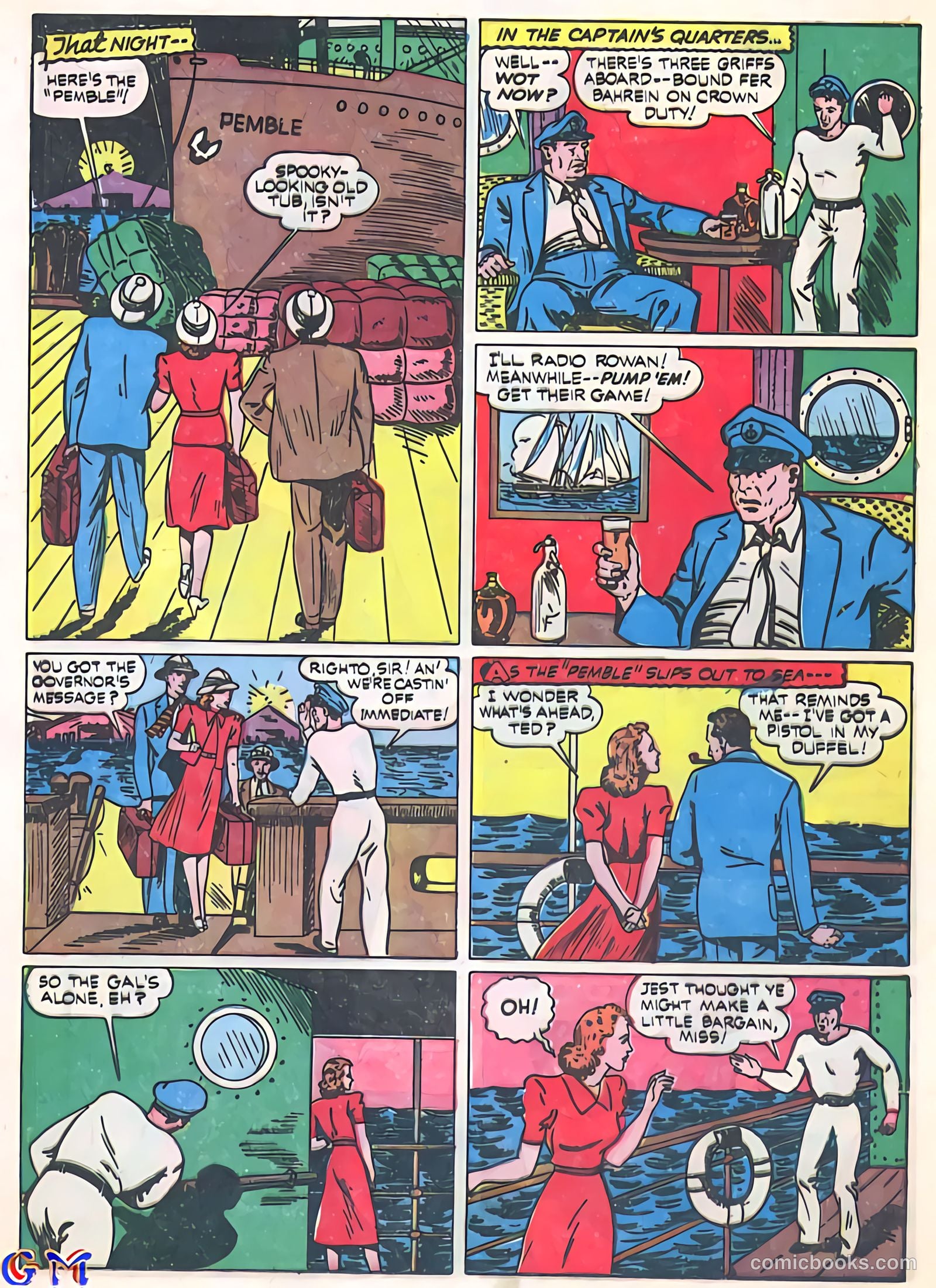 Exciting Comics #11 (1941) — page 25 of 68