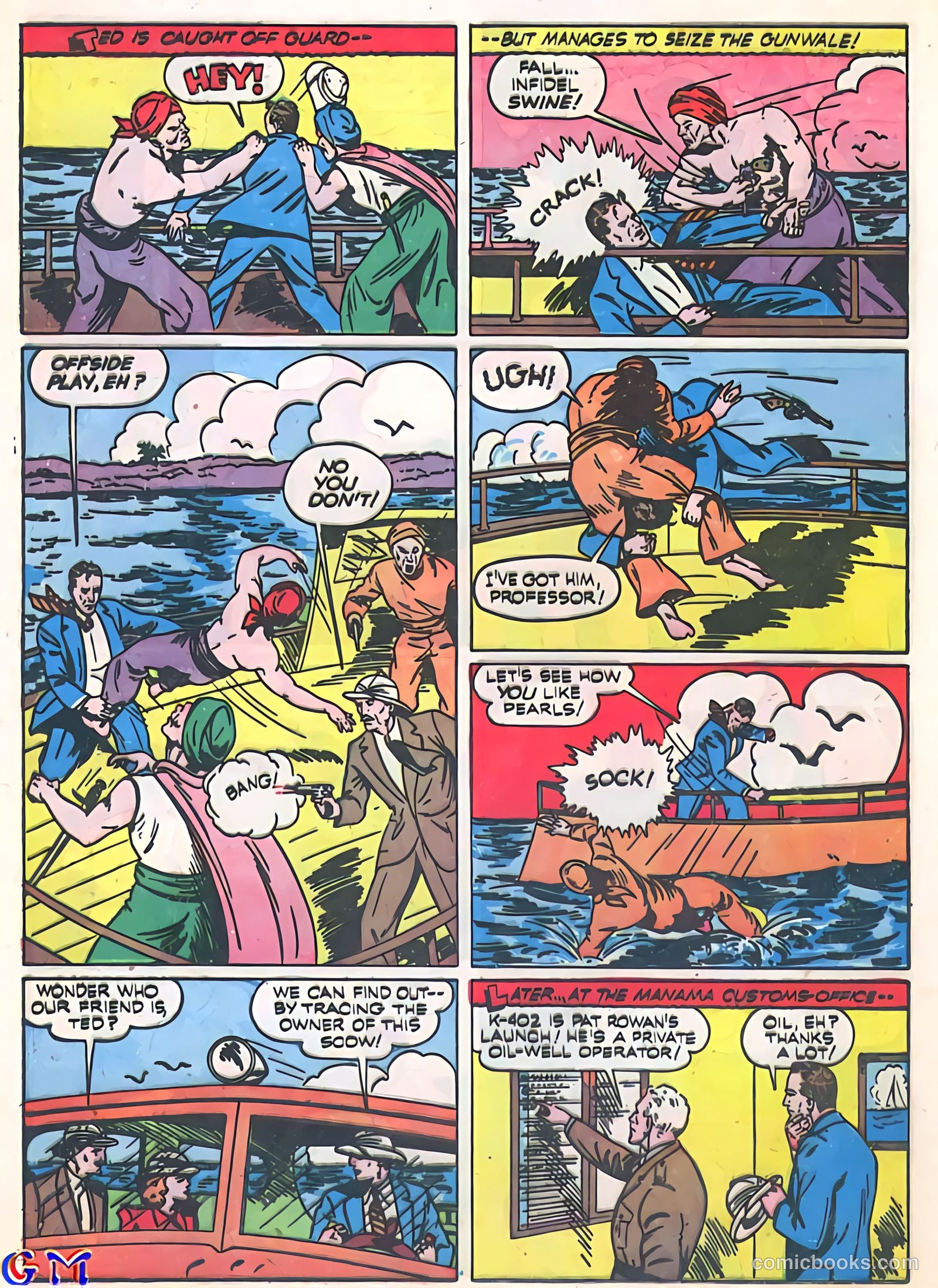 Exciting Comics #11 (1941) — page 28 of 68