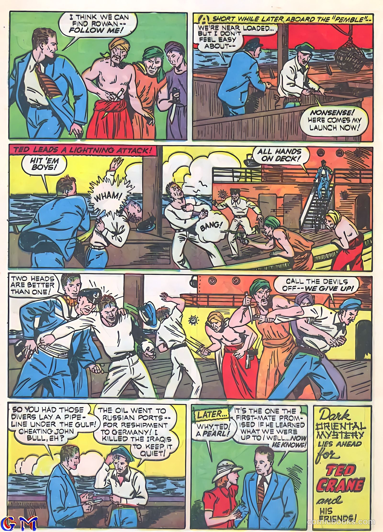 Exciting Comics #11 (1941) — page 30 of 68