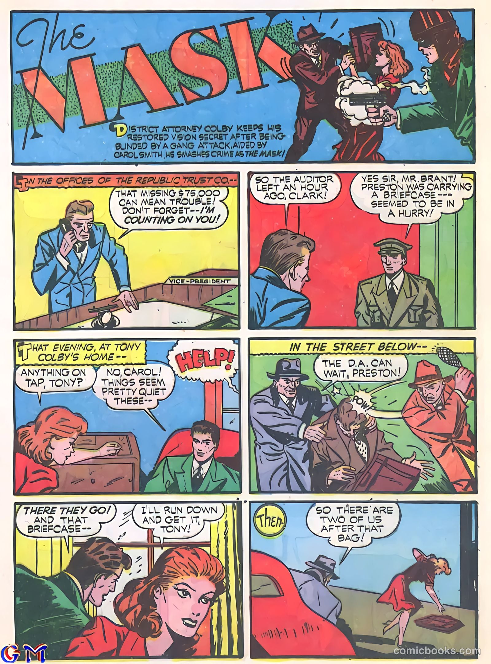Exciting Comics #11 (1941) — page 31 of 68