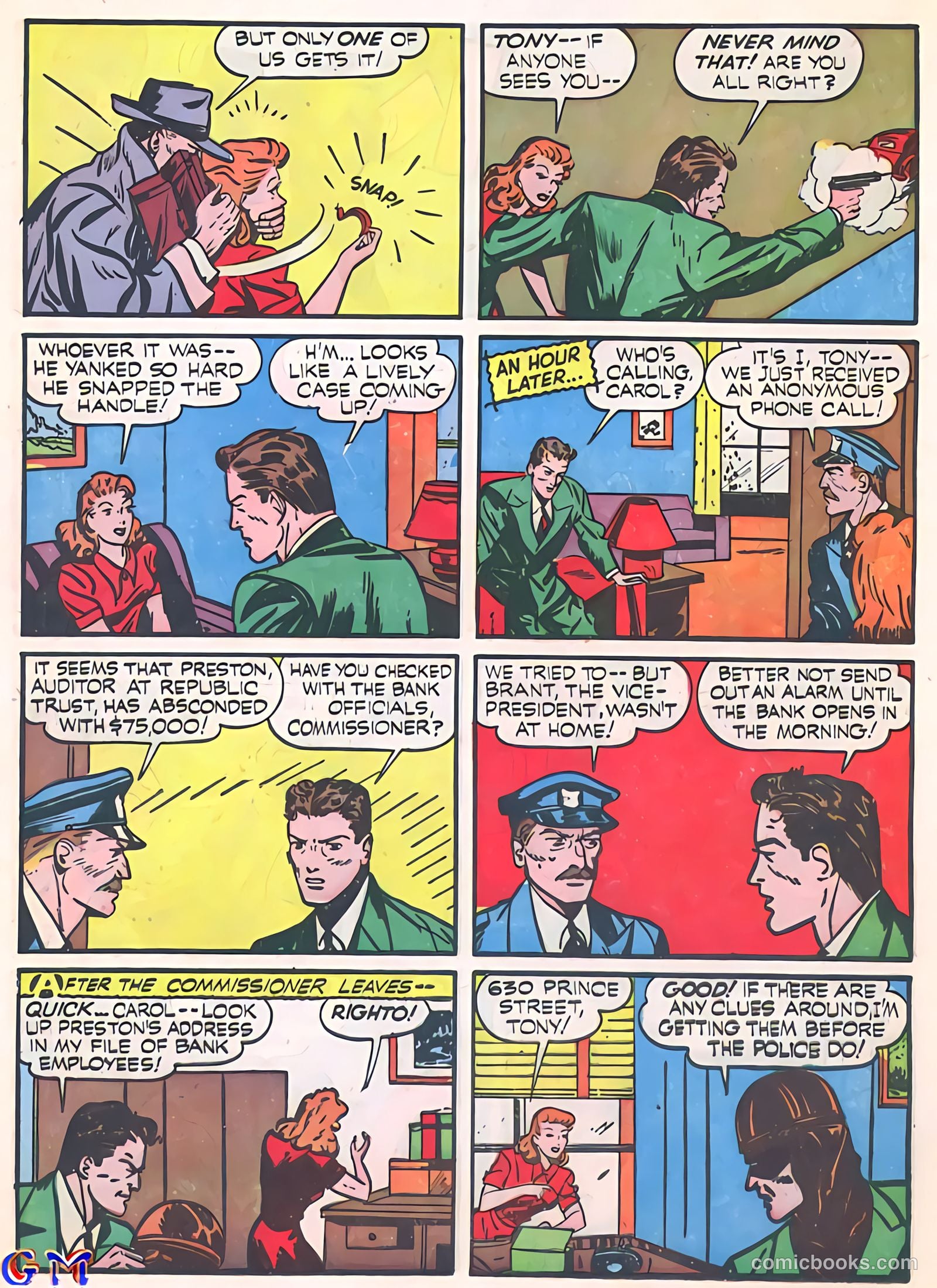 Exciting Comics #11 (1941) — page 32 of 68