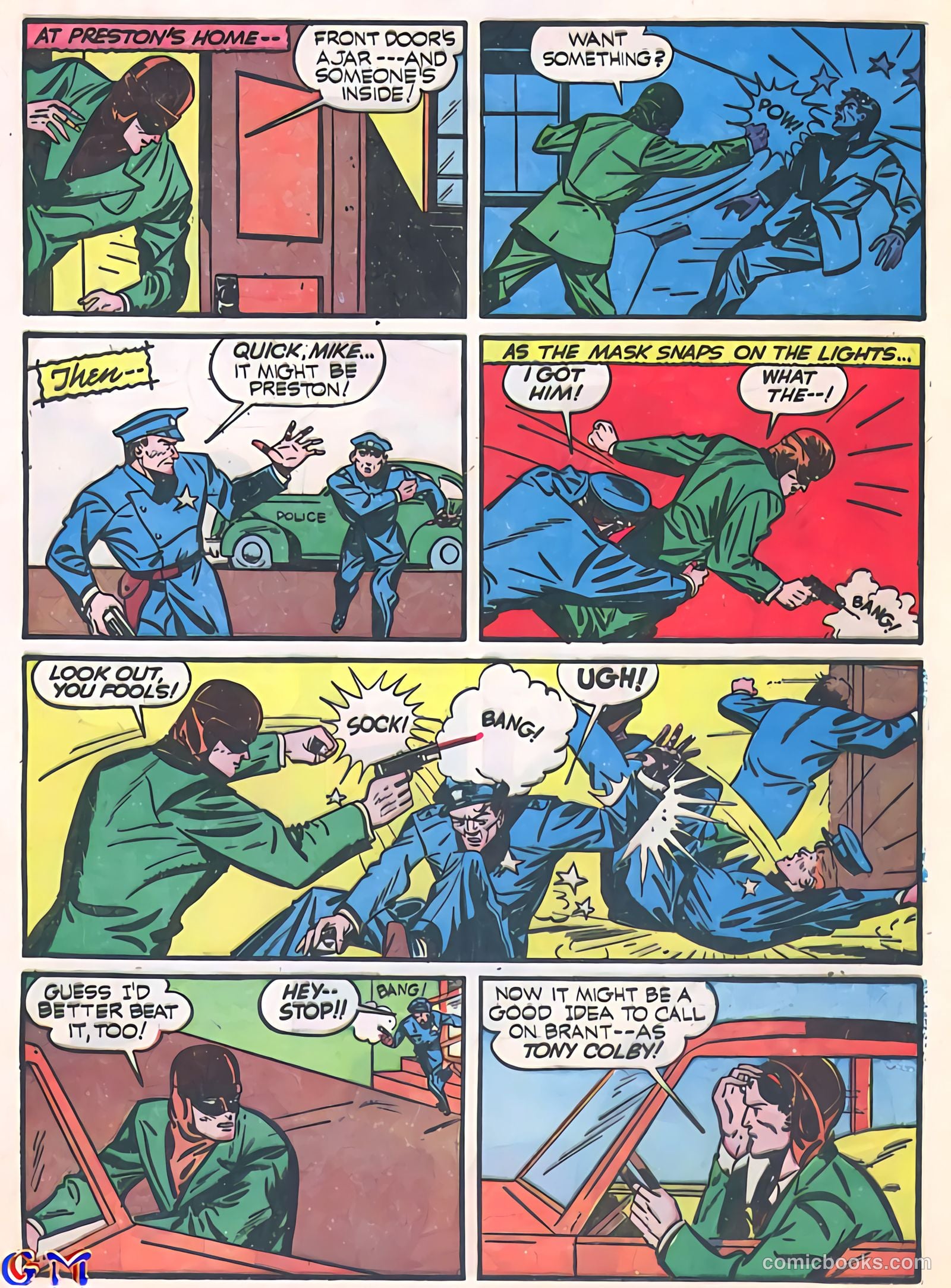 Exciting Comics #11 (1941) — page 33 of 68