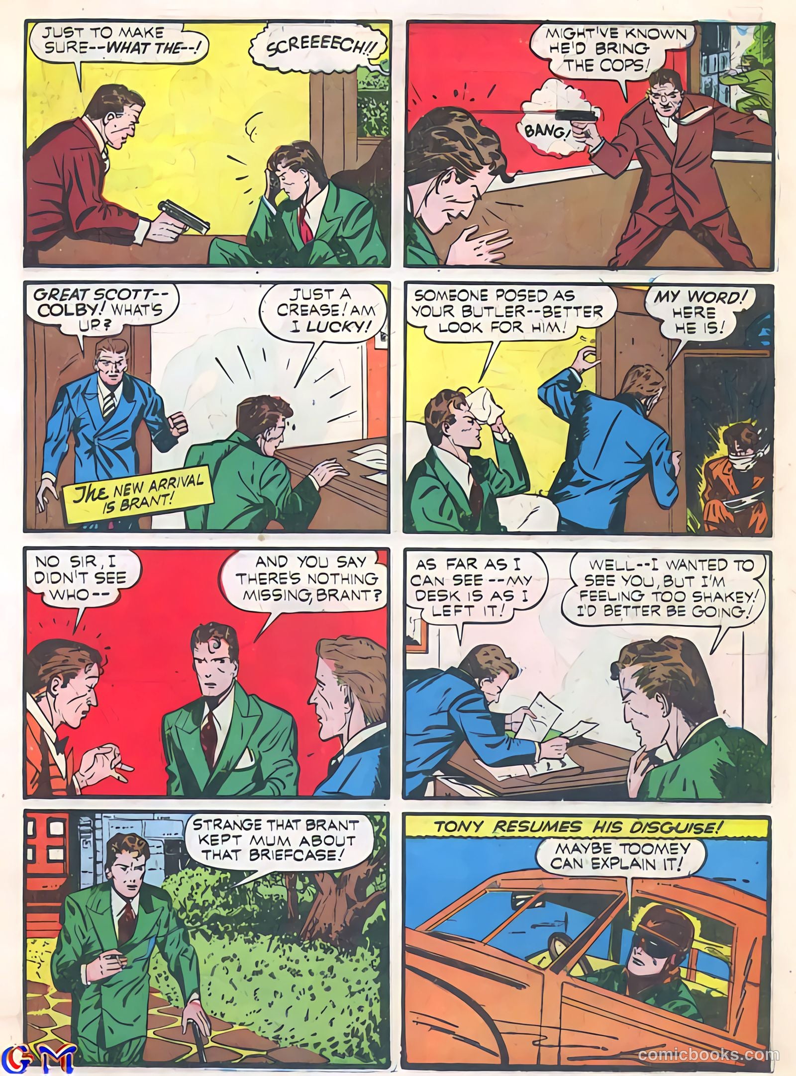 Exciting Comics #11 (1941) — page 35 of 68
