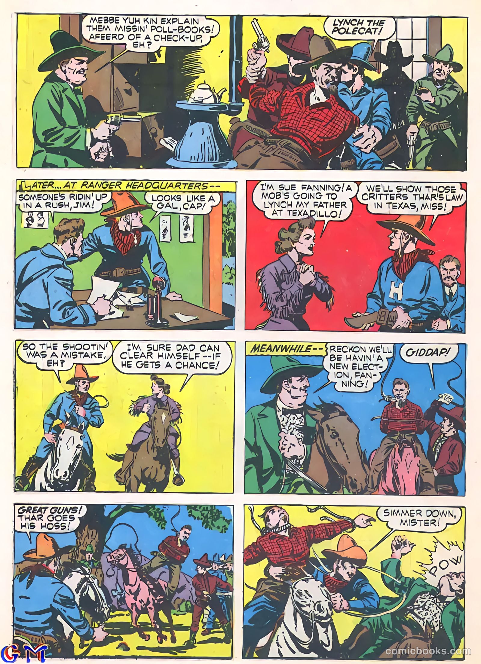 Exciting Comics #11 (1941) — page 40 of 68