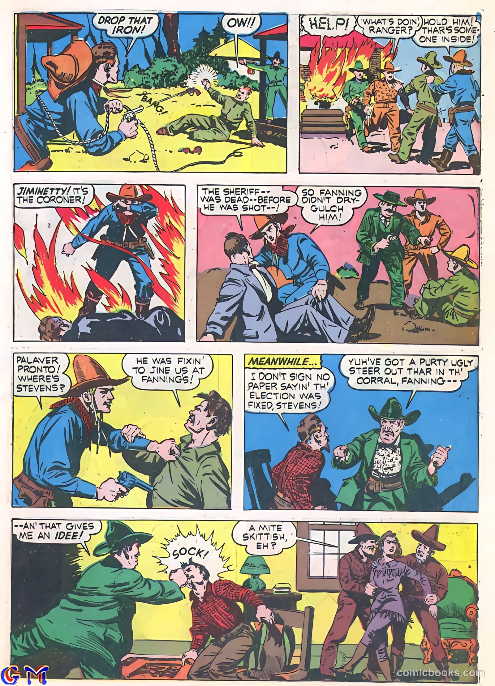 Exciting Comics #11 (1941) — page 43 of 68