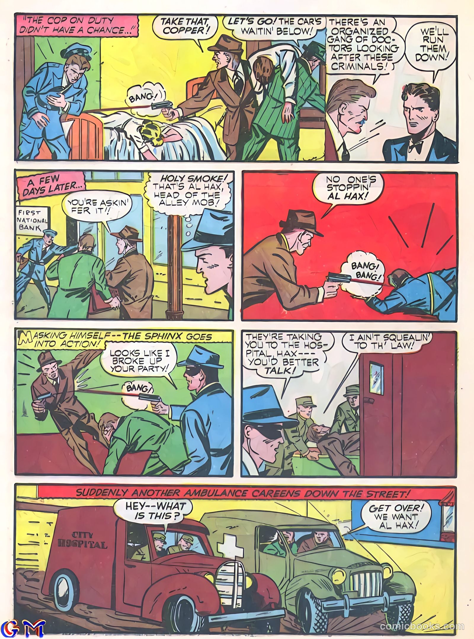 Exciting Comics #11 (1941) — page 54 of 68