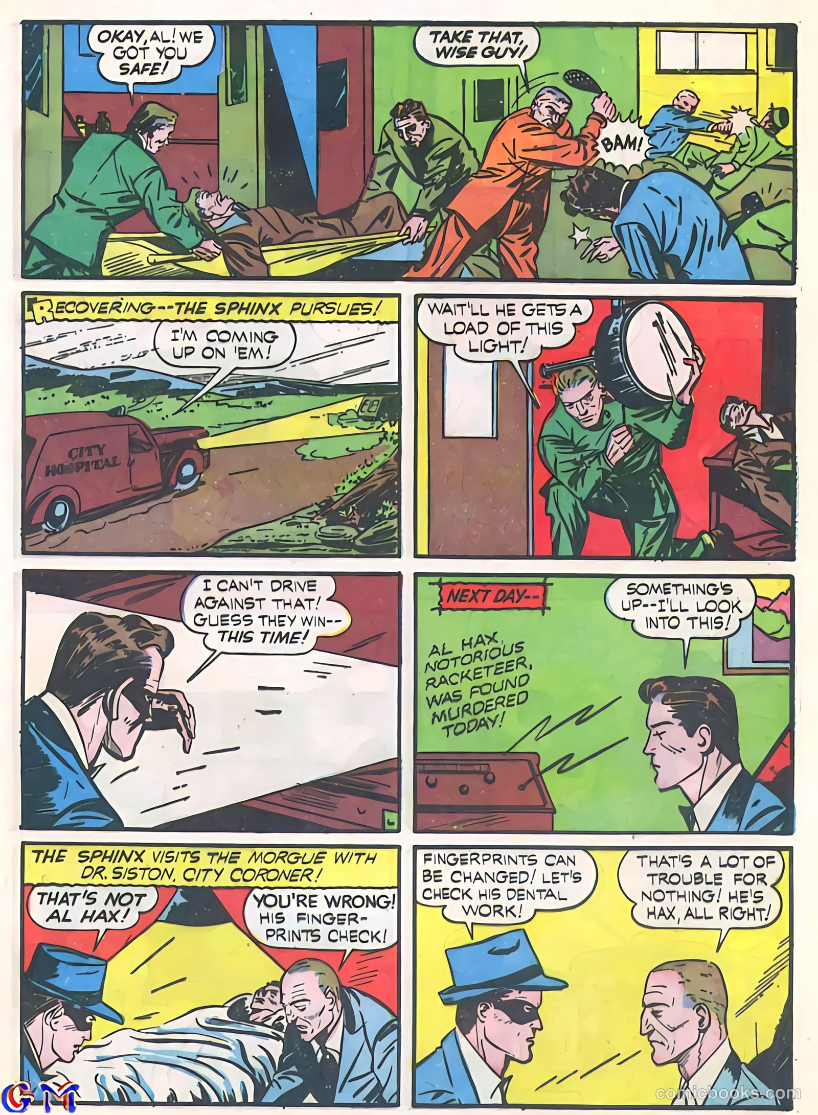 Exciting Comics #11 (1941) — page 55 of 68