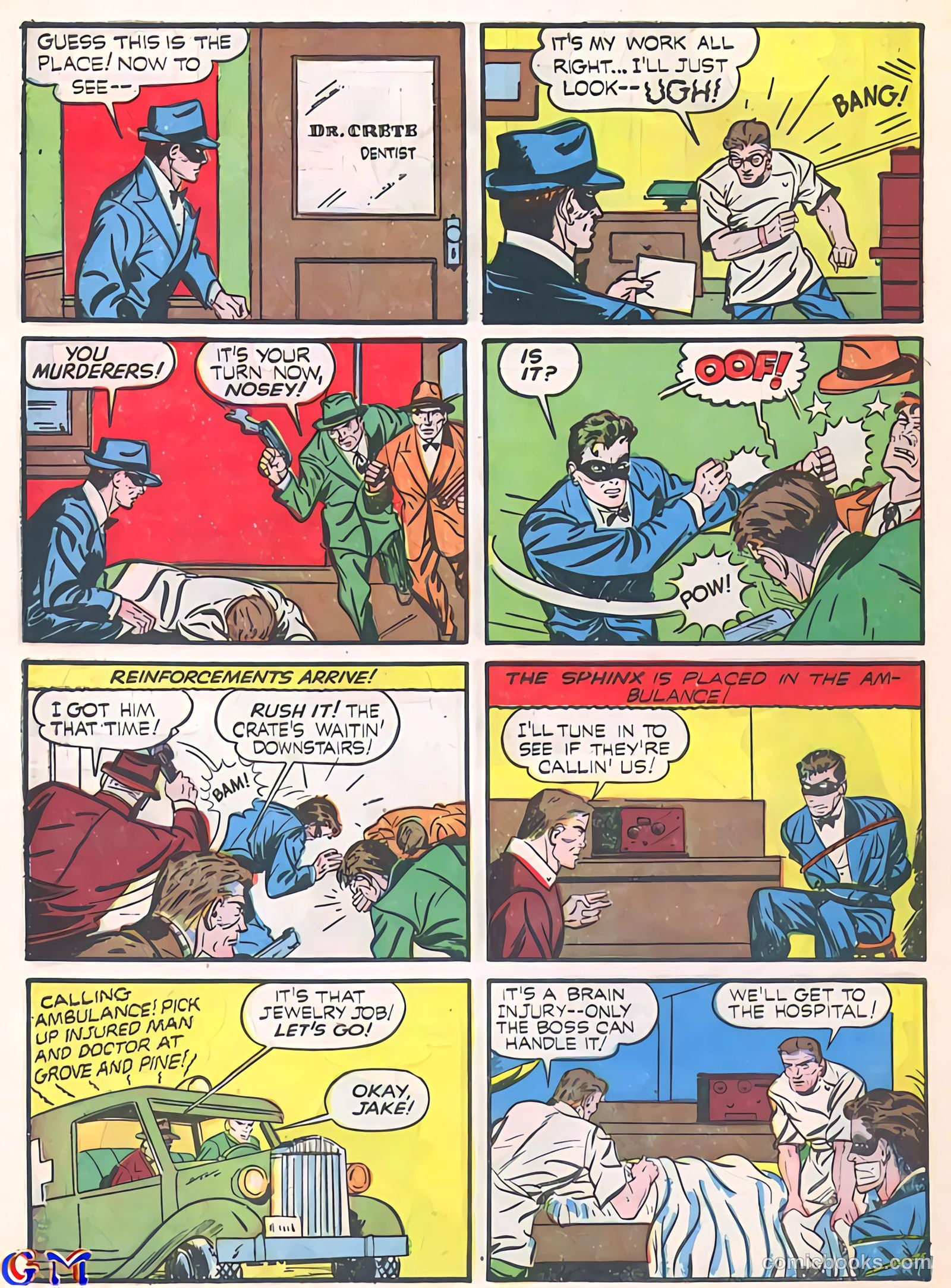 Exciting Comics #11 (1941) — page 56 of 68