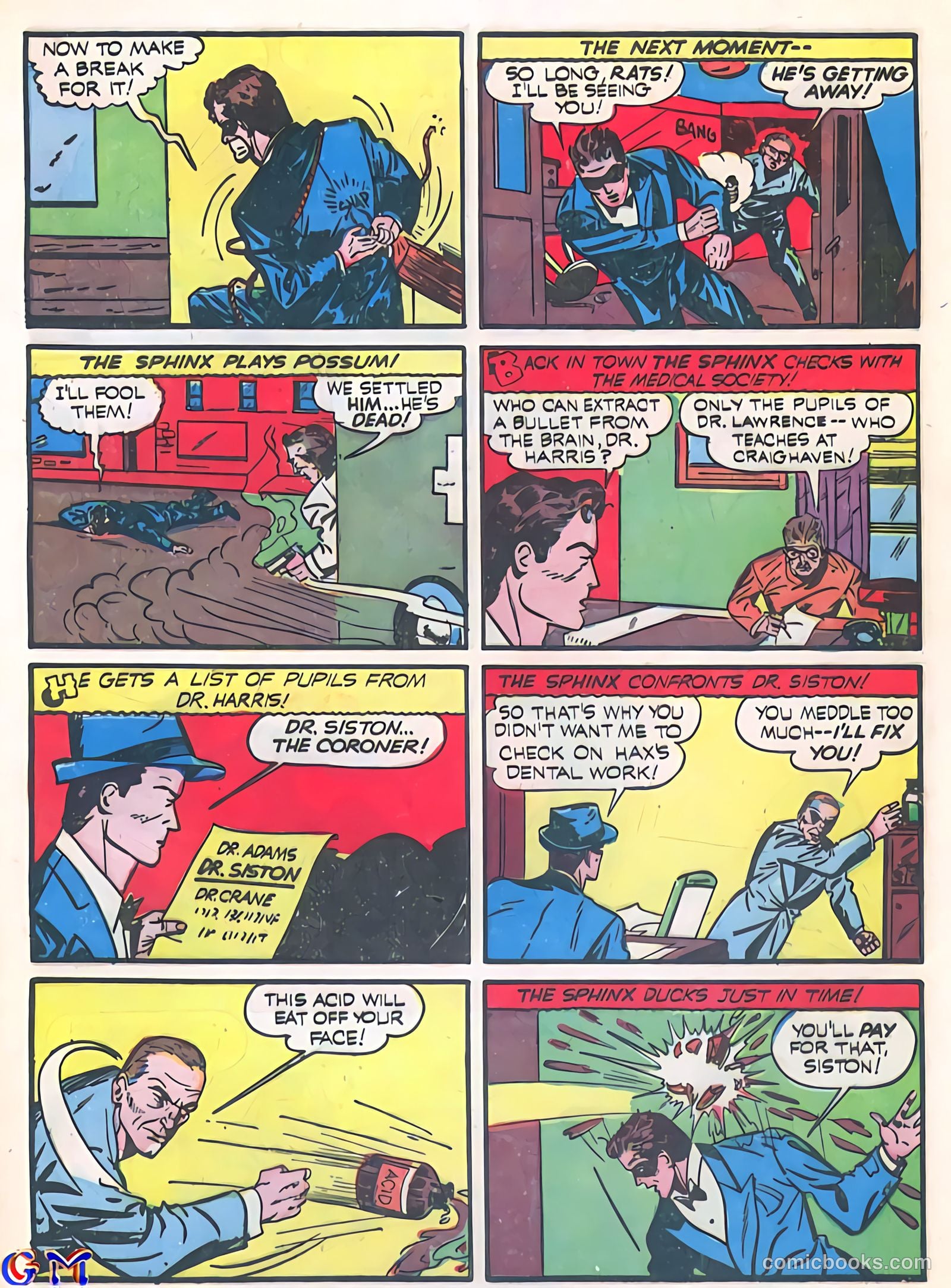 Exciting Comics #11 (1941) — page 57 of 68