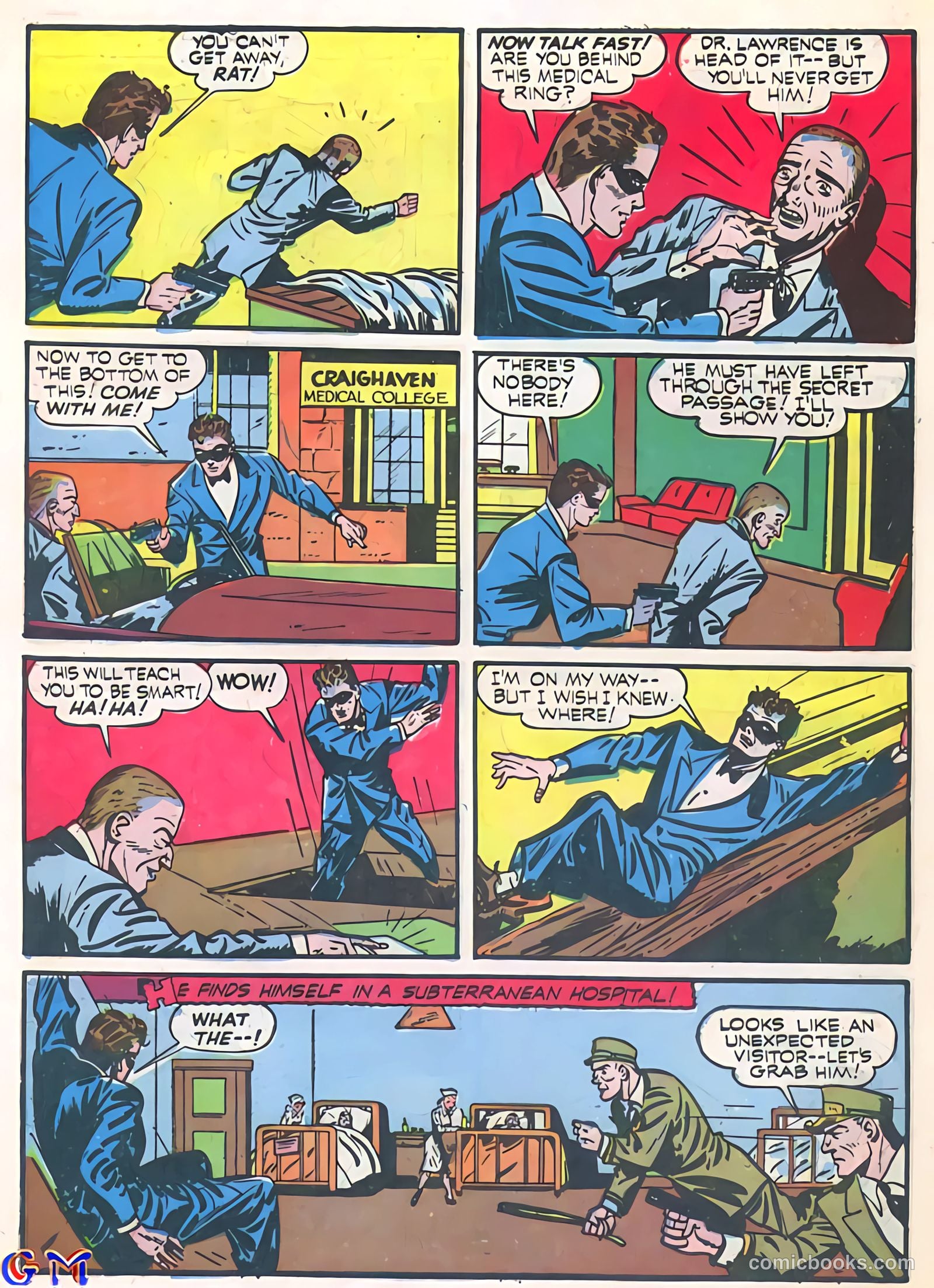 Exciting Comics #11 (1941) — page 58 of 68