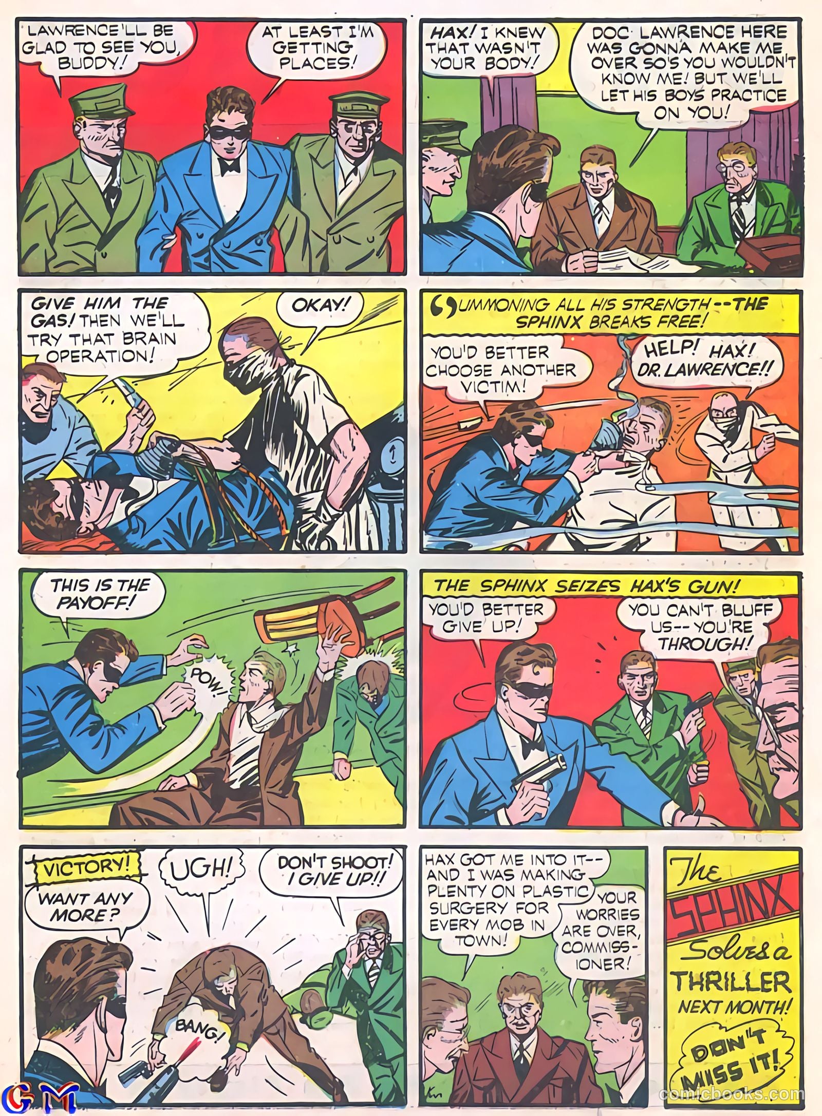 Exciting Comics #11 (1941) — page 59 of 68