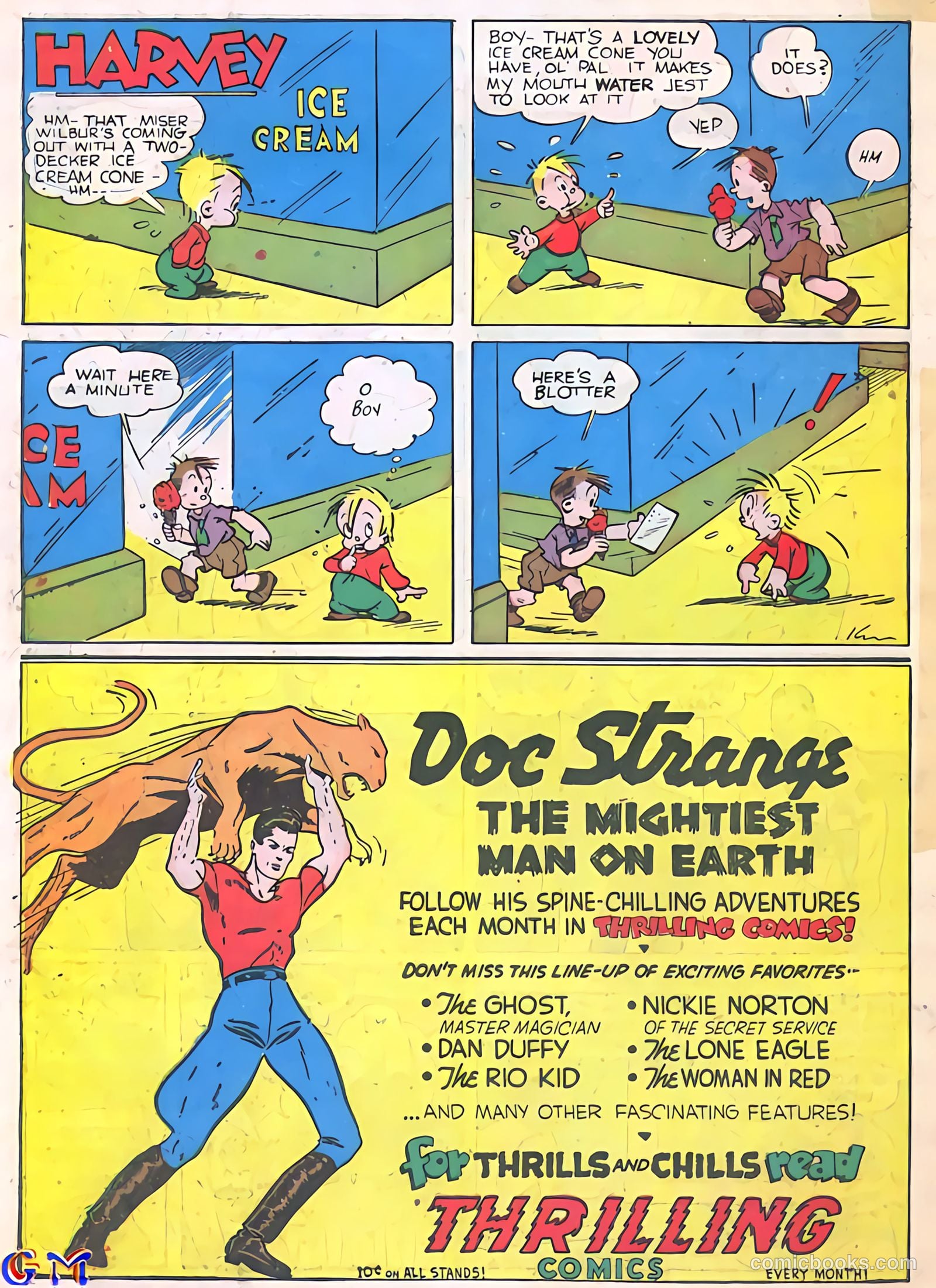 Exciting Comics #11 (1941) — page 66 of 68