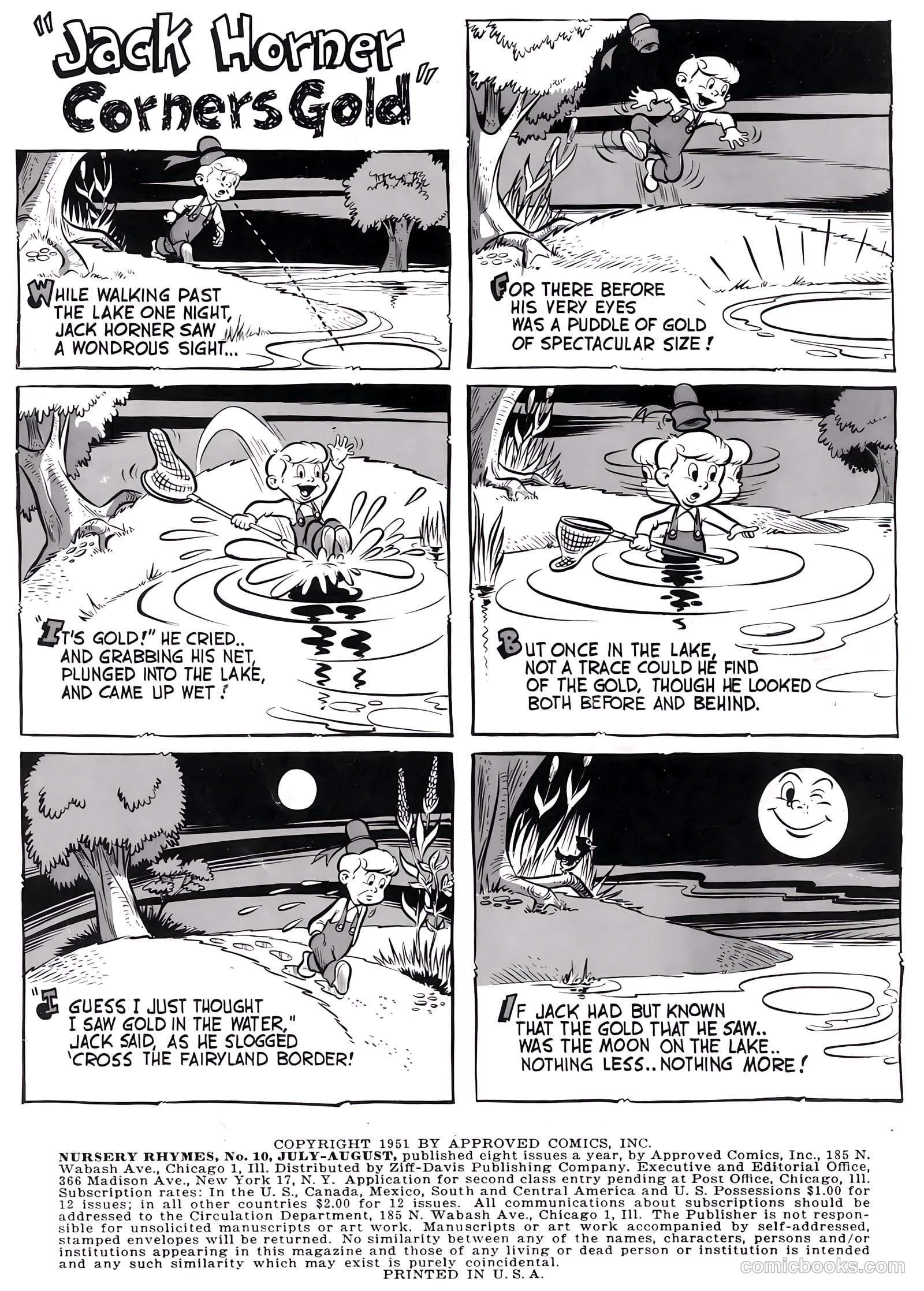 Nursery Rhymes #10 (1951) — page 2 of 36