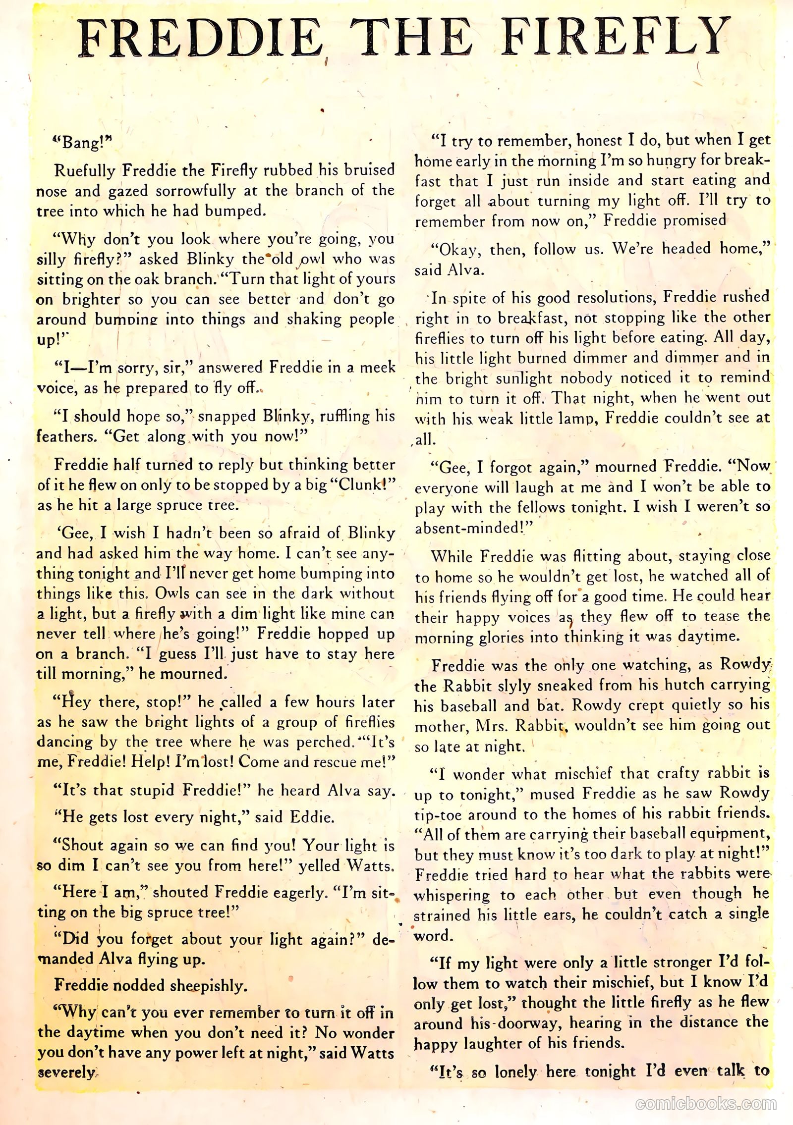 Nursery Rhymes #10 (1951) — page 18 of 36