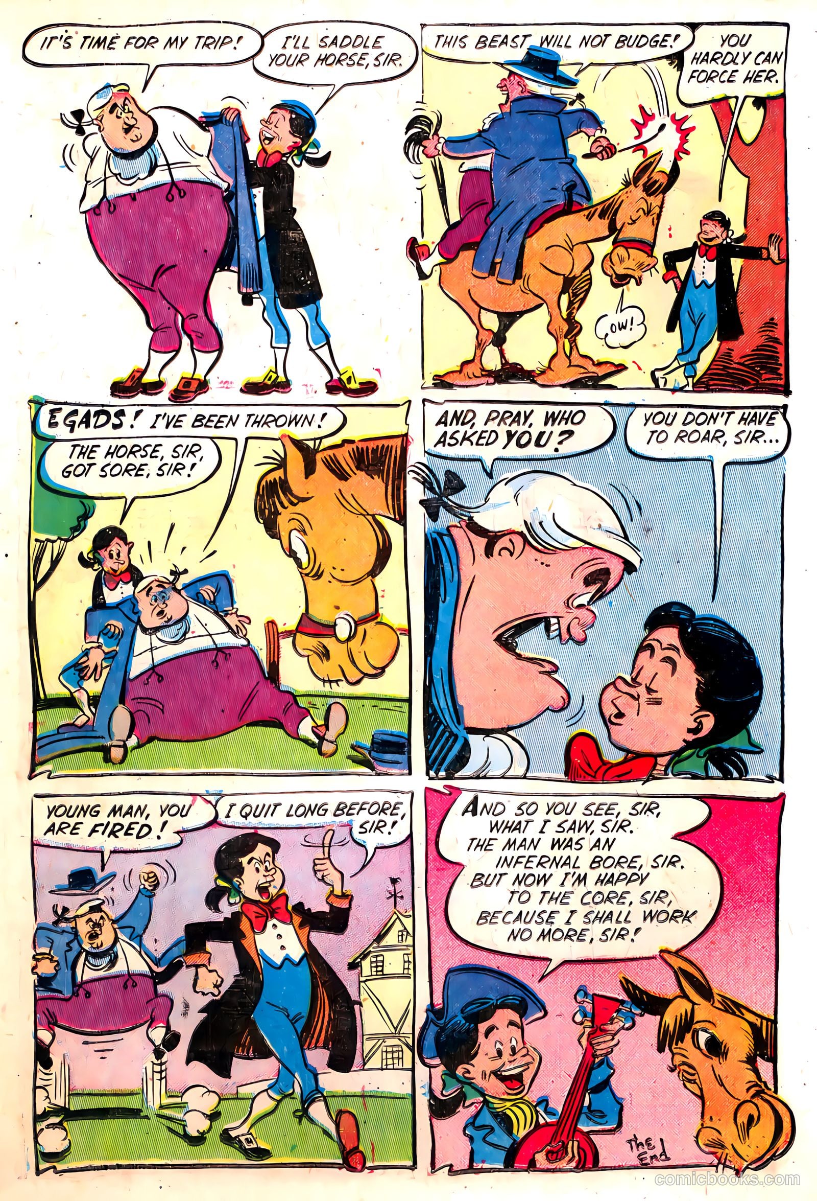 Nursery Rhymes #10 (1951) — page 22 of 36