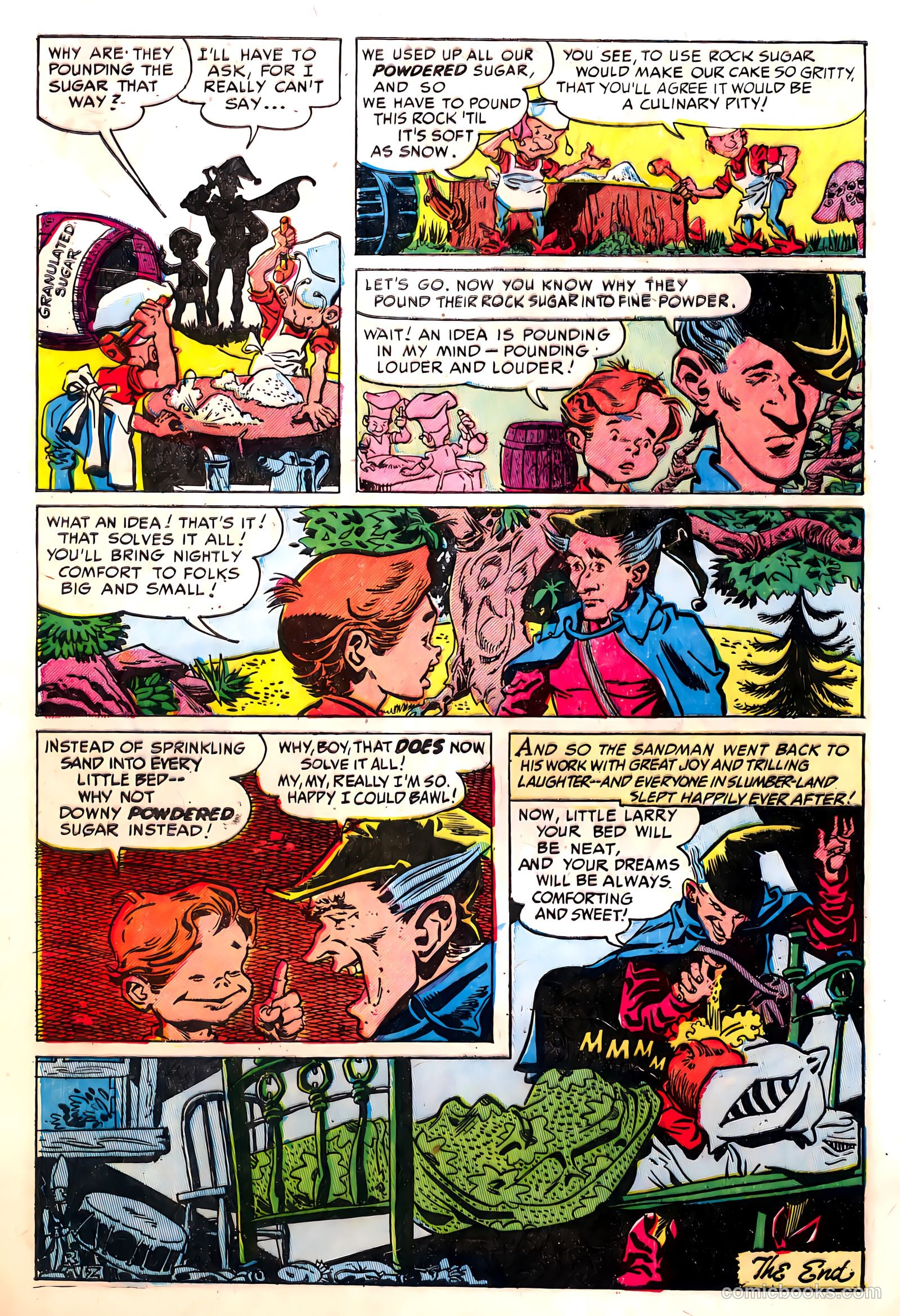 Nursery Rhymes #10 (1951) — page 28 of 36
